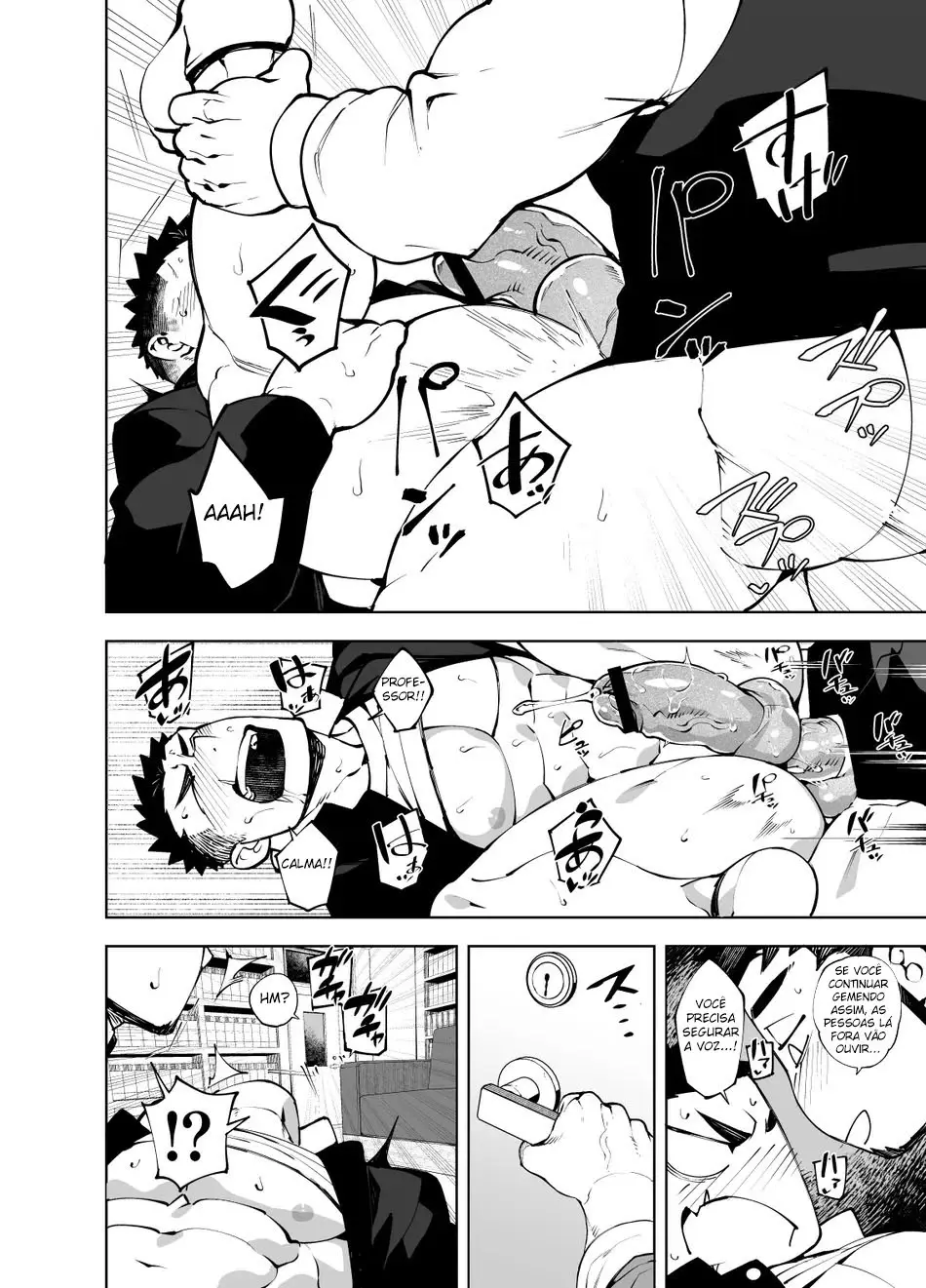 A 3 cm de passar dos limites Hentai – Página 17