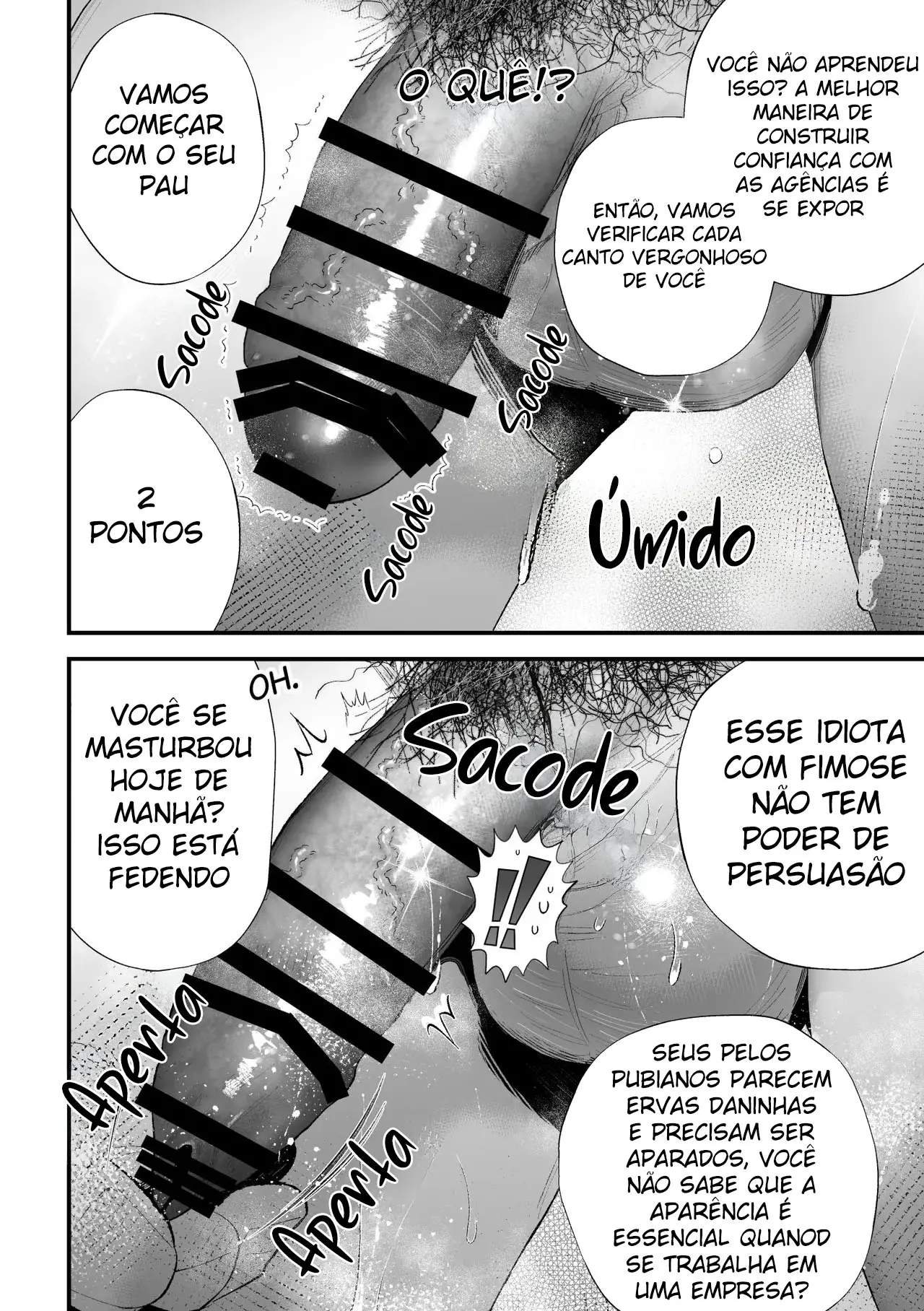 A Apresentação Nua e Vergonhosa de um Funcionário Arrogante de Elite Hentai – Página 21