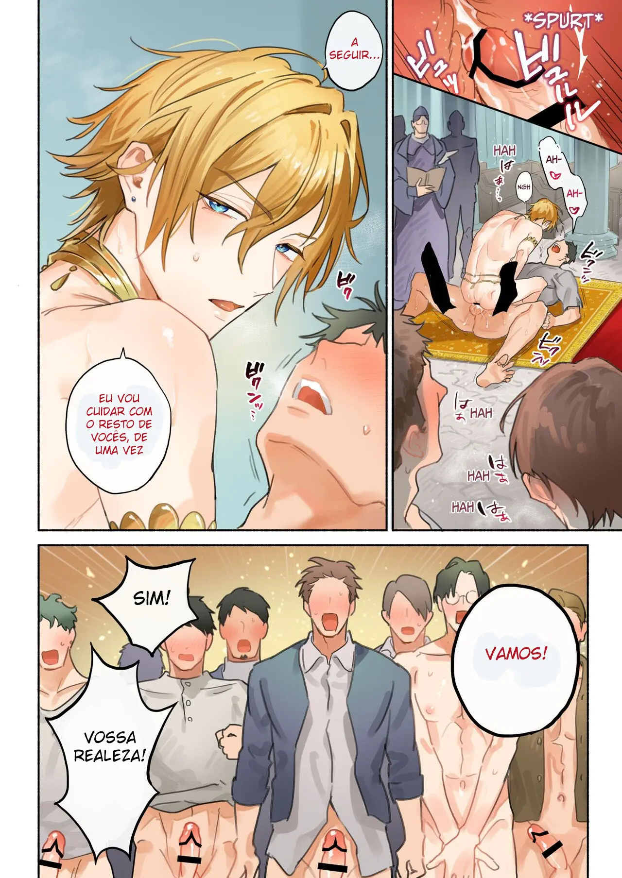 A Busca Sexual do Príncipe Tsundere Hentai – Página 14