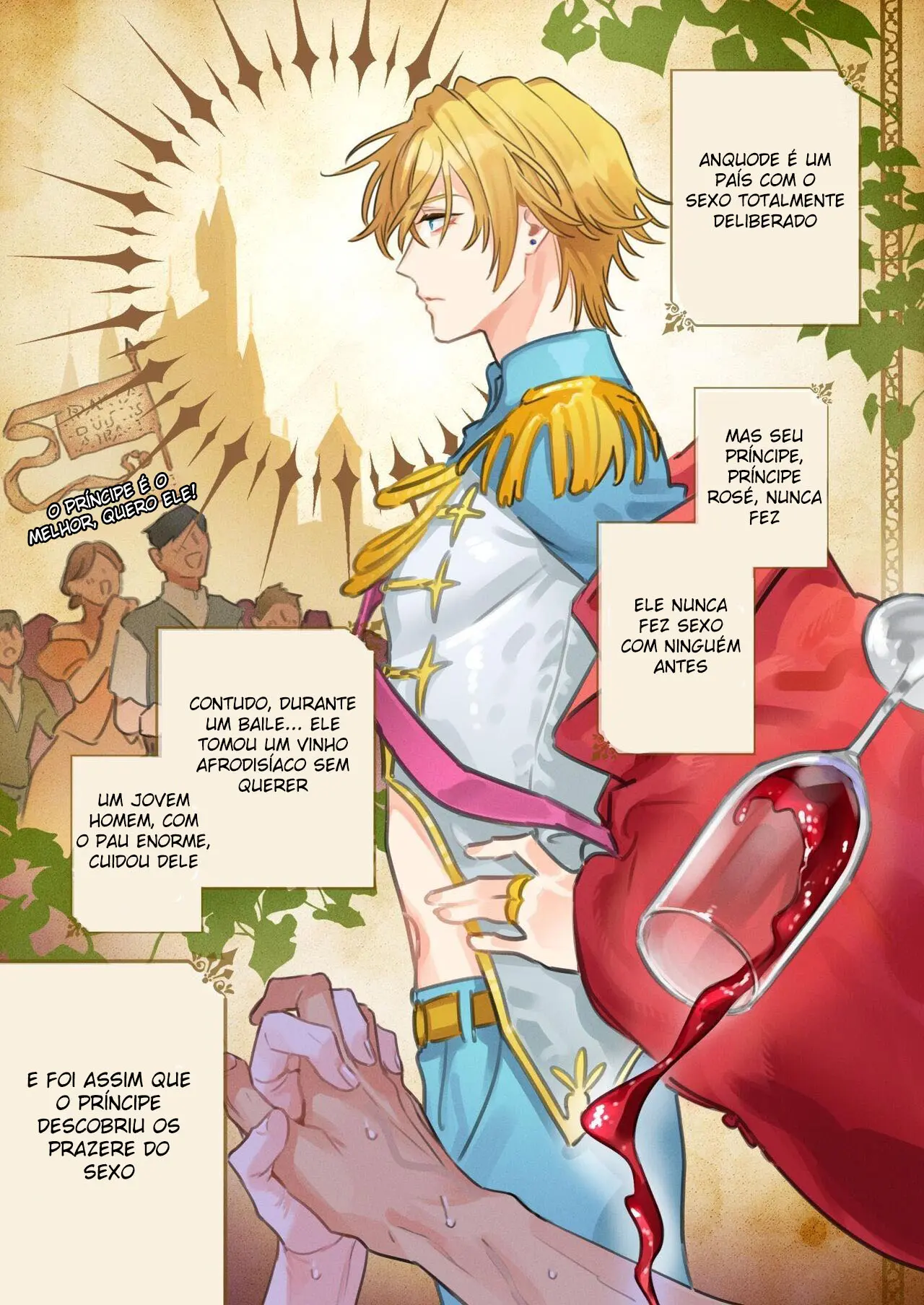 A Busca Sexual do Príncipe Tsundere Hentai – Página 7