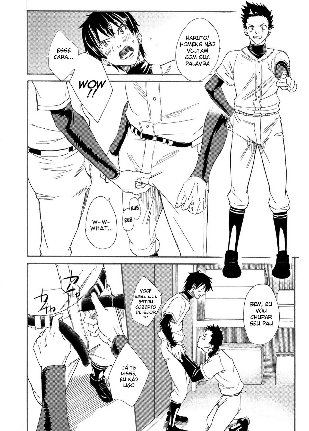 A Declaração Oral de Amizade -Um Amante com uma Boca- Hentai – Página 17