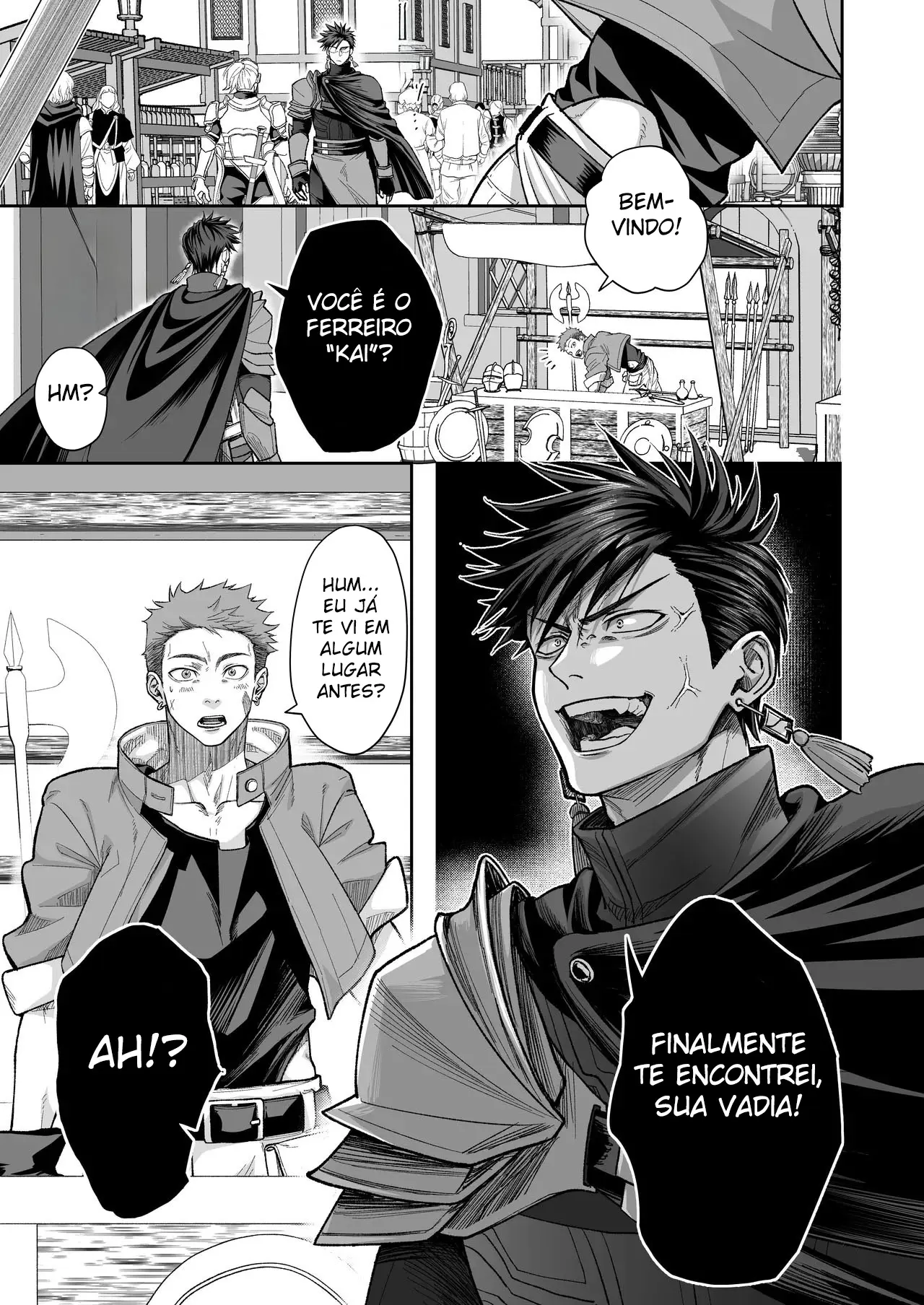 A Ferraria Está Com os Negócios Em Queda ~ Depois de Tirar a Virgindade do Espadachim, Acabei Sofrendo Vingança ~ Hentai – Página 3 A Ferraria Está Com os Negócios Em Queda ~ Depois de Tirar a Virgindade do Espadachim, Acabei Sofrendo Vingança ~ Hentai – Página 3
