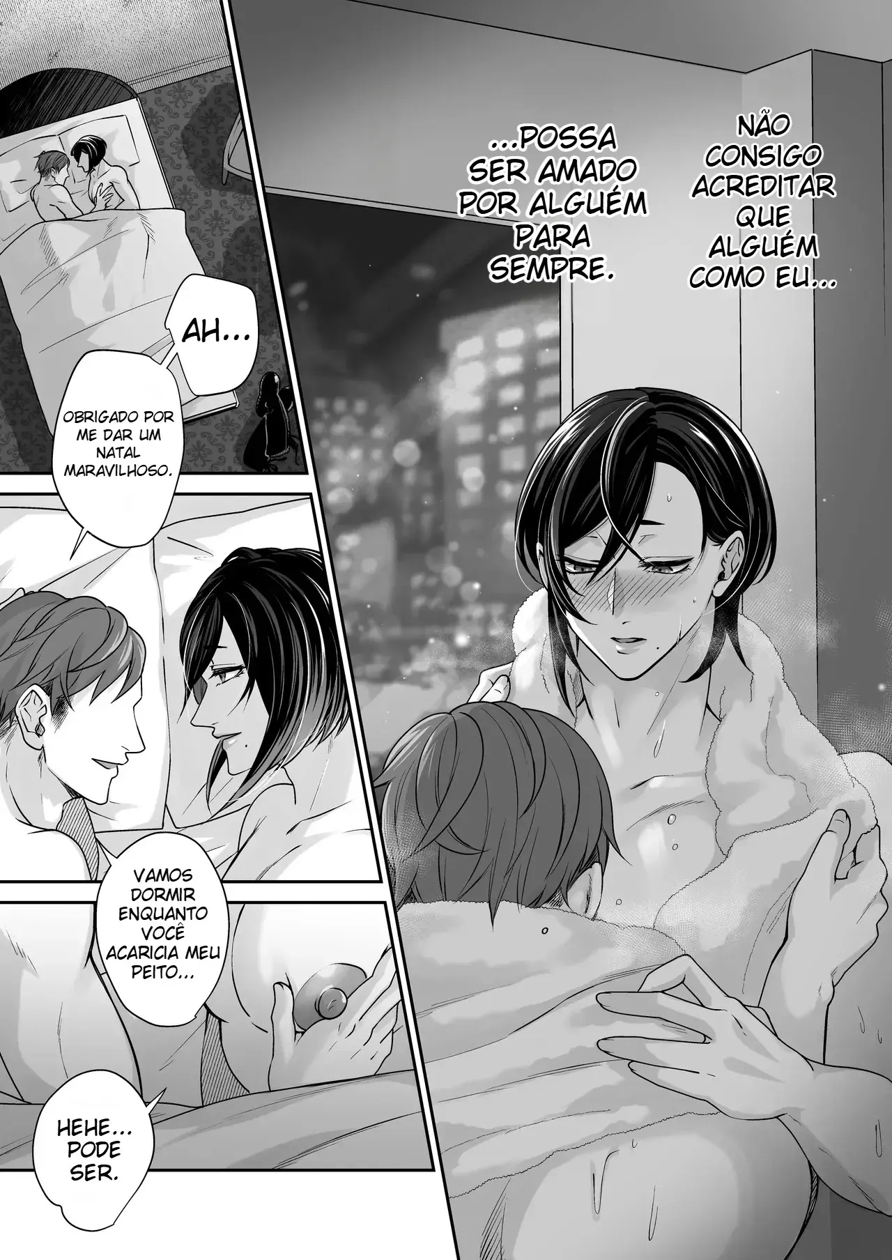 A História de Como Recebi Uma Proposta Indecente no Natal de Mutsumuchi Oniisan, Um Criador de Vídeos Adultos Hentai – Página 31