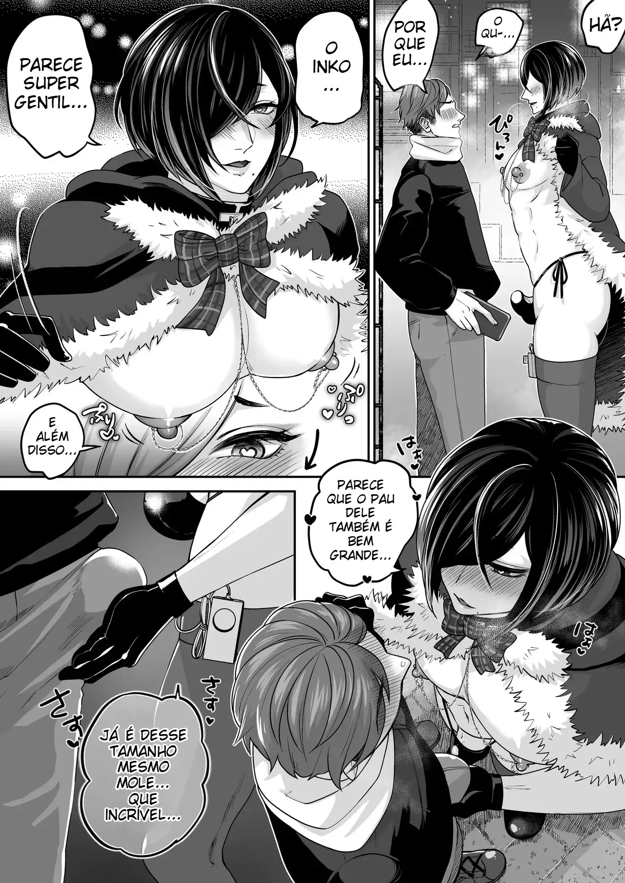 A História de Como Recebi Uma Proposta Indecente no Natal de Mutsumuchi Oniisan, Um Criador de Vídeos Adultos Hentai – Página 4
