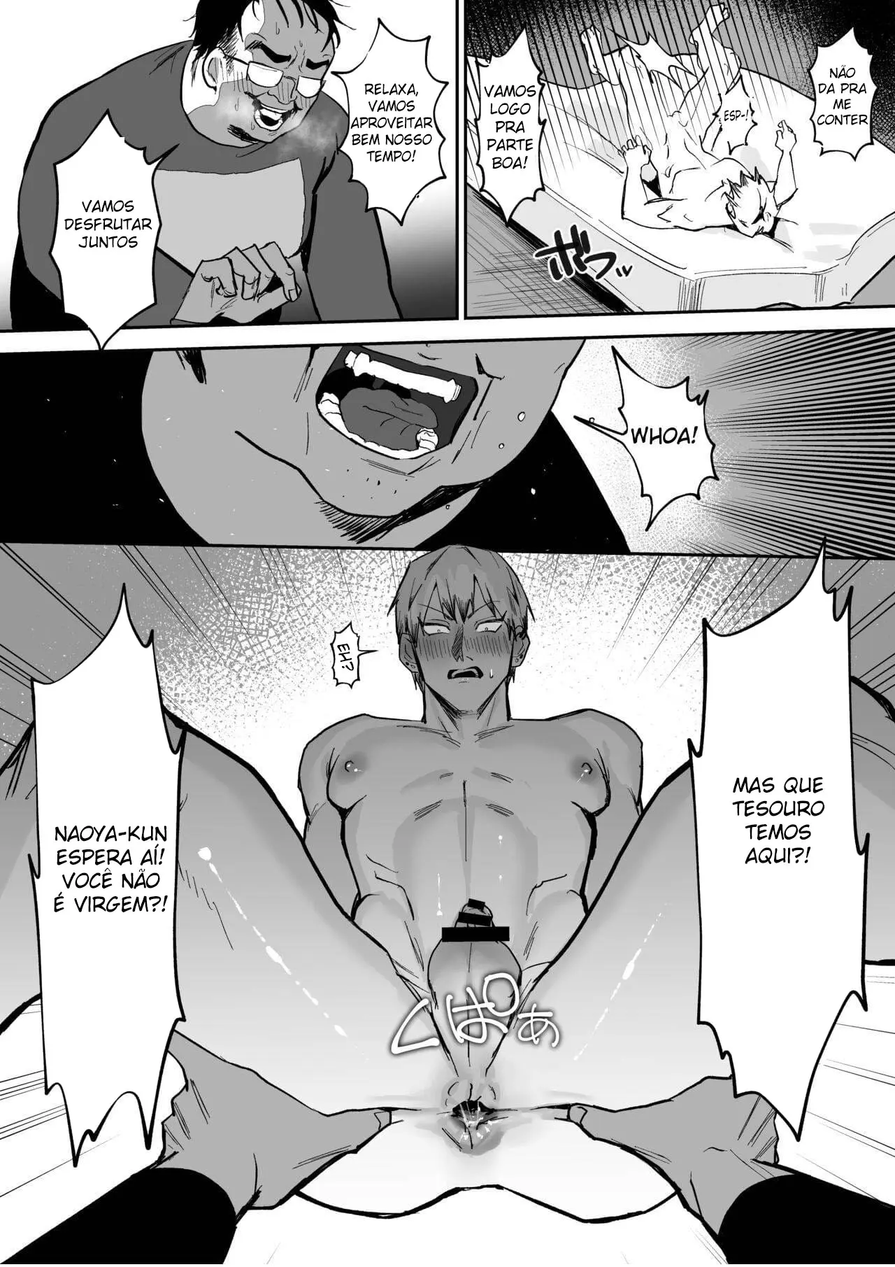 A História de Naoya, Que Cai Em Tentação Para O Tiozão da Hipnose Hentai – Página 10 A História de Naoya, Que Cai Em Tentação Para O Tiozão da Hipnose Hentai – Página 10