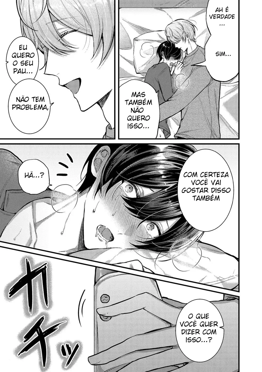 A História de Quando Voltei Pra Casa Com Um Chupão e Acabei Sendo Punido Pelo Meu Namorado Hentai – Página 16