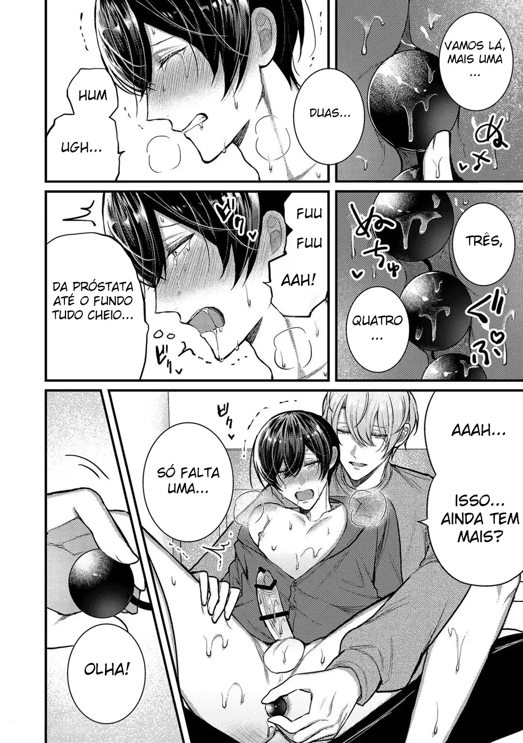 A História de Quando Voltei Pra Casa Com Um Chupão e Acabei Sendo Punido Pelo Meu Namorado Hentai – Página 23