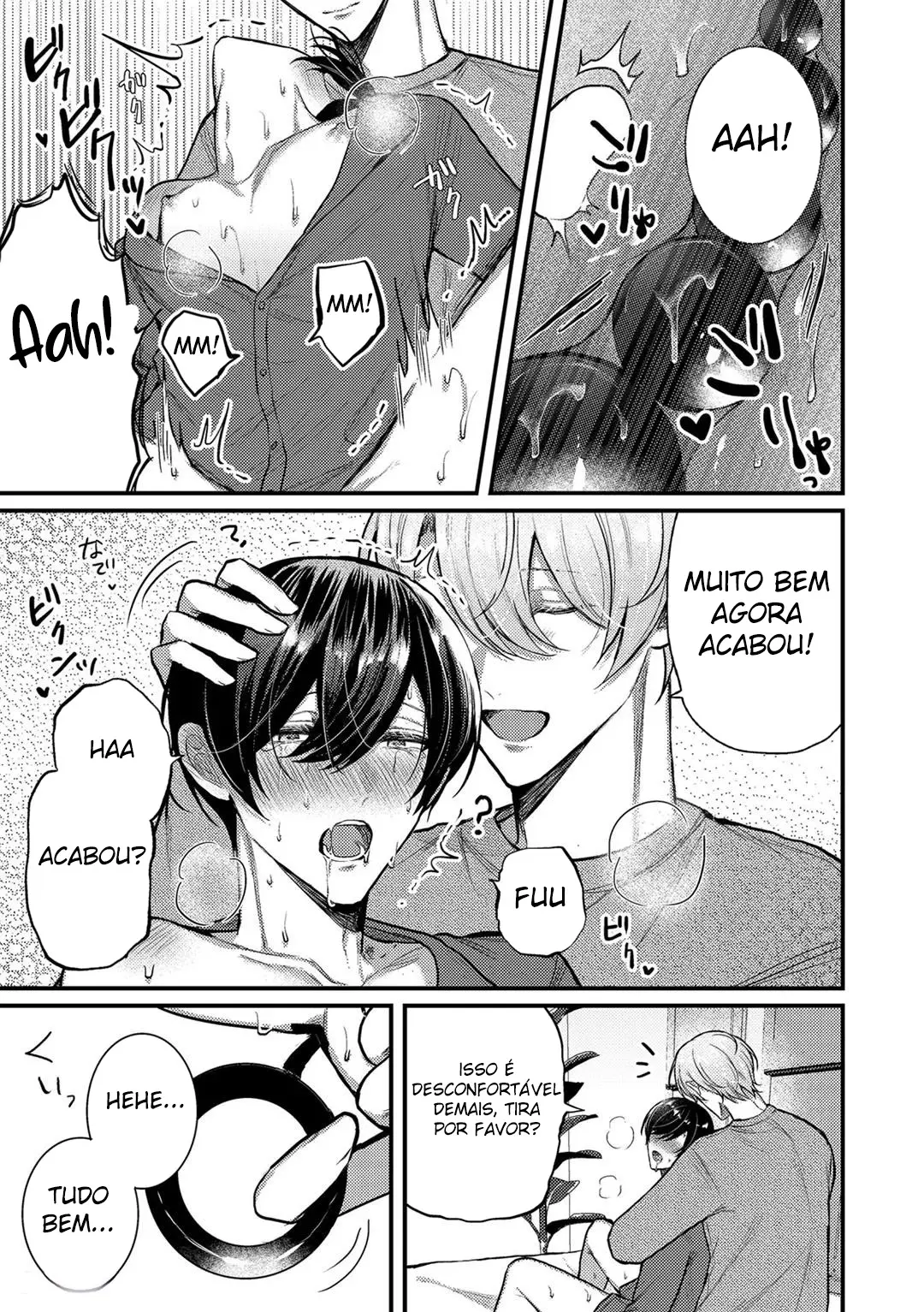 A História de Quando Voltei Pra Casa Com Um Chupão e Acabei Sendo Punido Pelo Meu Namorado Hentai – Página 24