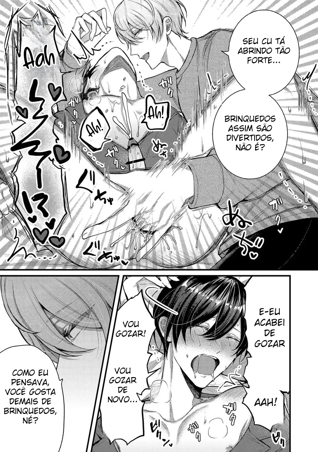 A História de Quando Voltei Pra Casa Com Um Chupão e Acabei Sendo Punido Pelo Meu Namorado Hentai – Página 26