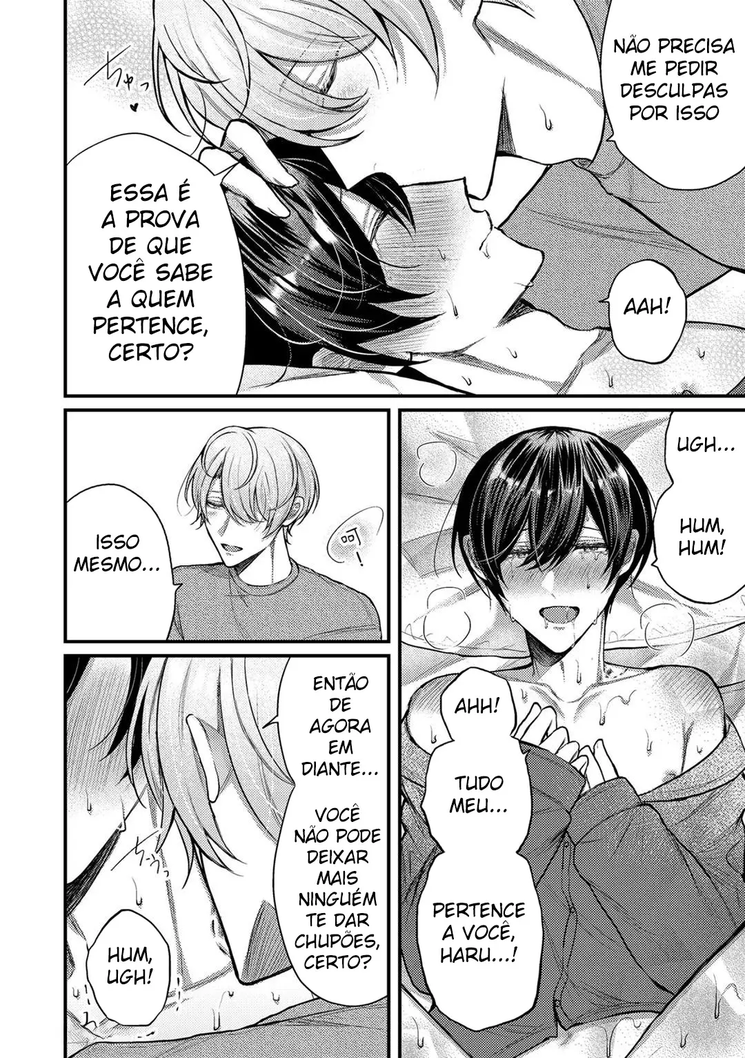 A História de Quando Voltei Pra Casa Com Um Chupão e Acabei Sendo Punido Pelo Meu Namorado Hentai – Página 29