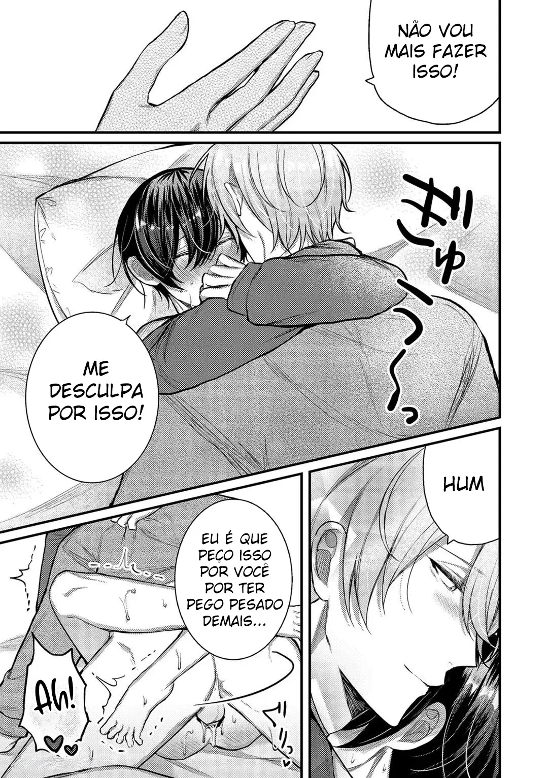 A História de Quando Voltei Pra Casa Com Um Chupão e Acabei Sendo Punido Pelo Meu Namorado Hentai – Página 30