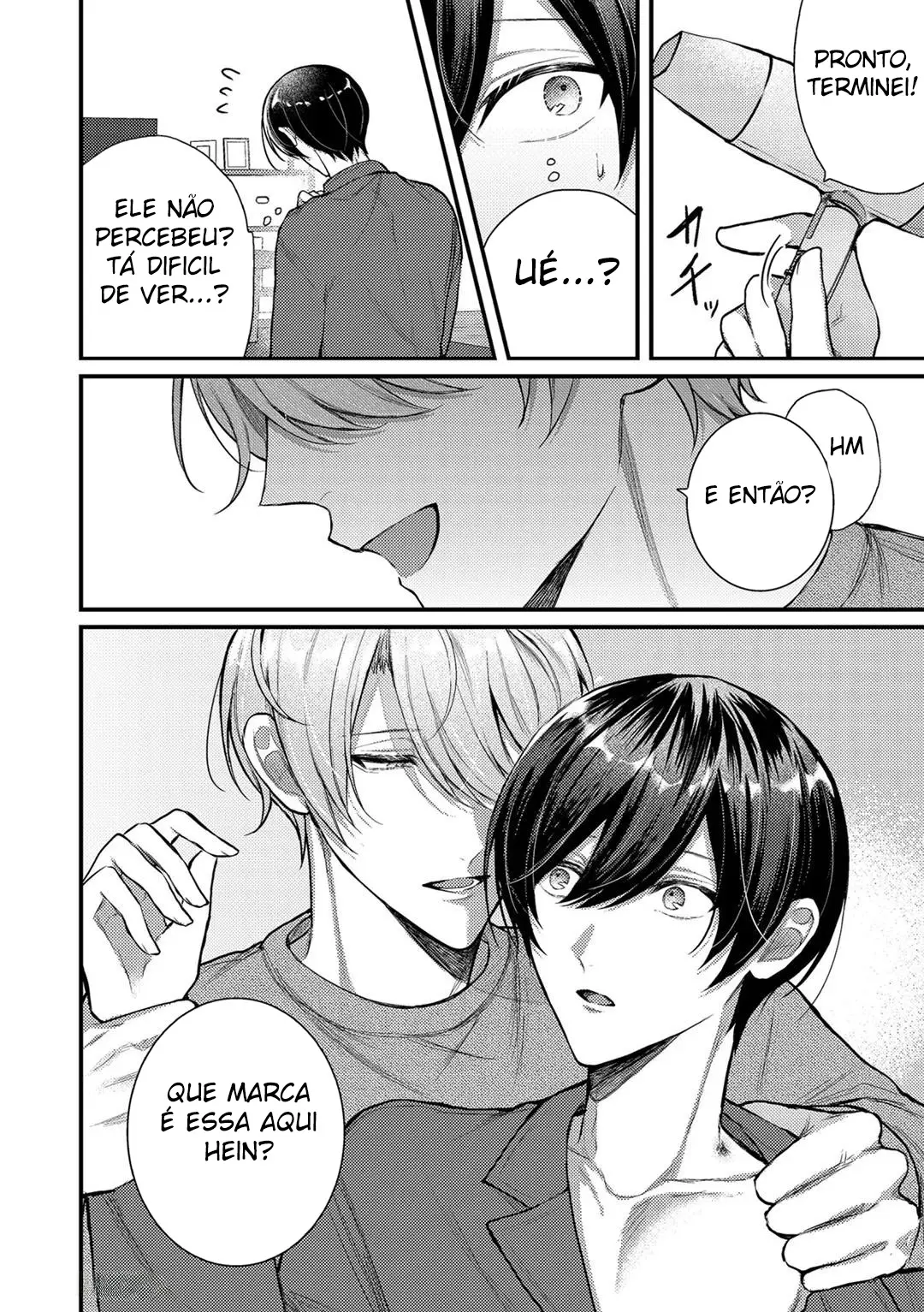 A História de Quando Voltei Pra Casa Com Um Chupão e Acabei Sendo Punido Pelo Meu Namorado Hentai – Página 9