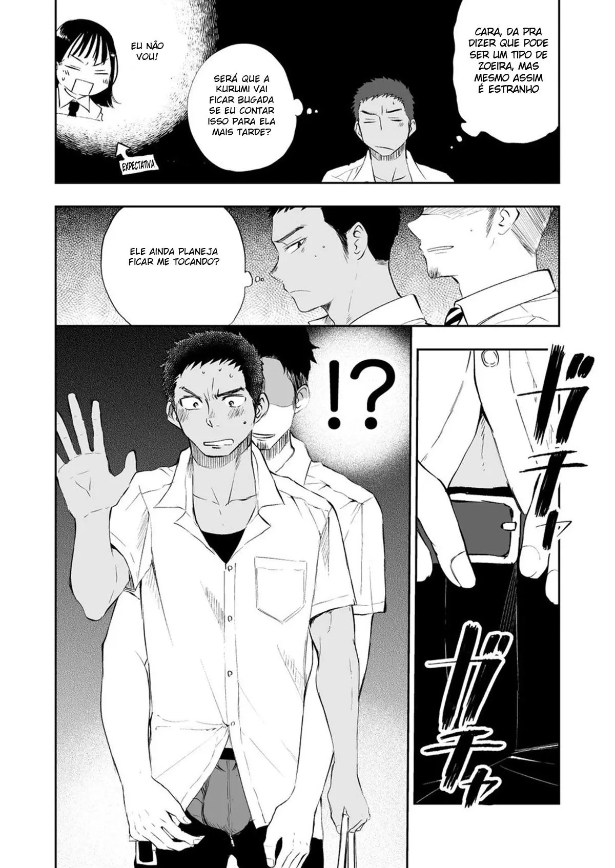 A História de um irmão mais velho que queria proteger a sua irmãzinha de um molestador no trem, mas ele quem foi molestado. Hentai – Página 8