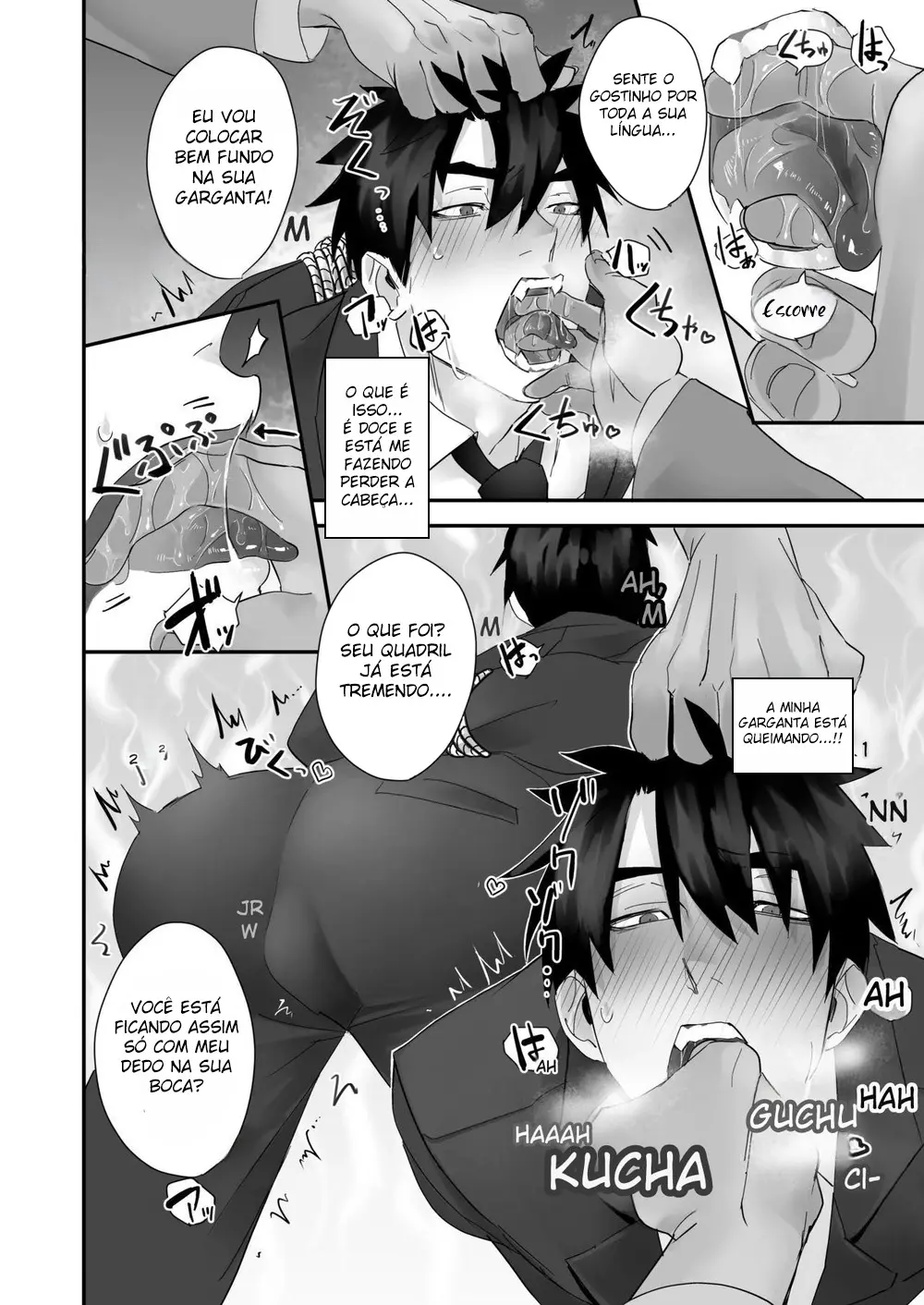 A História de um Policial Que é Forçado a Gozar Vários Vezes por Causa de Cogumelos Ilegais Hentai – Página 6