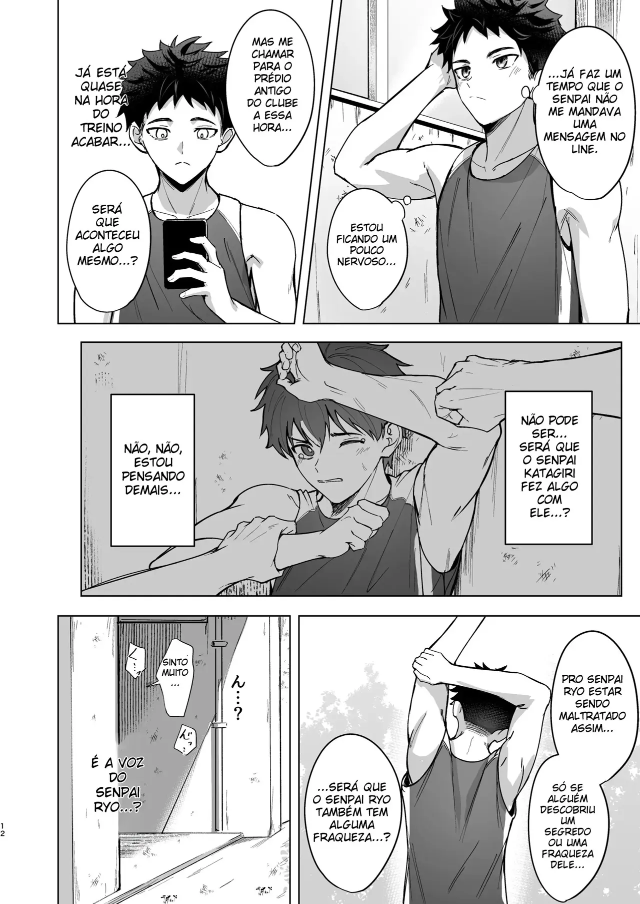 A História Em Que o Senpai Se Torna Nosso Brinquedo Hentai – Página 11