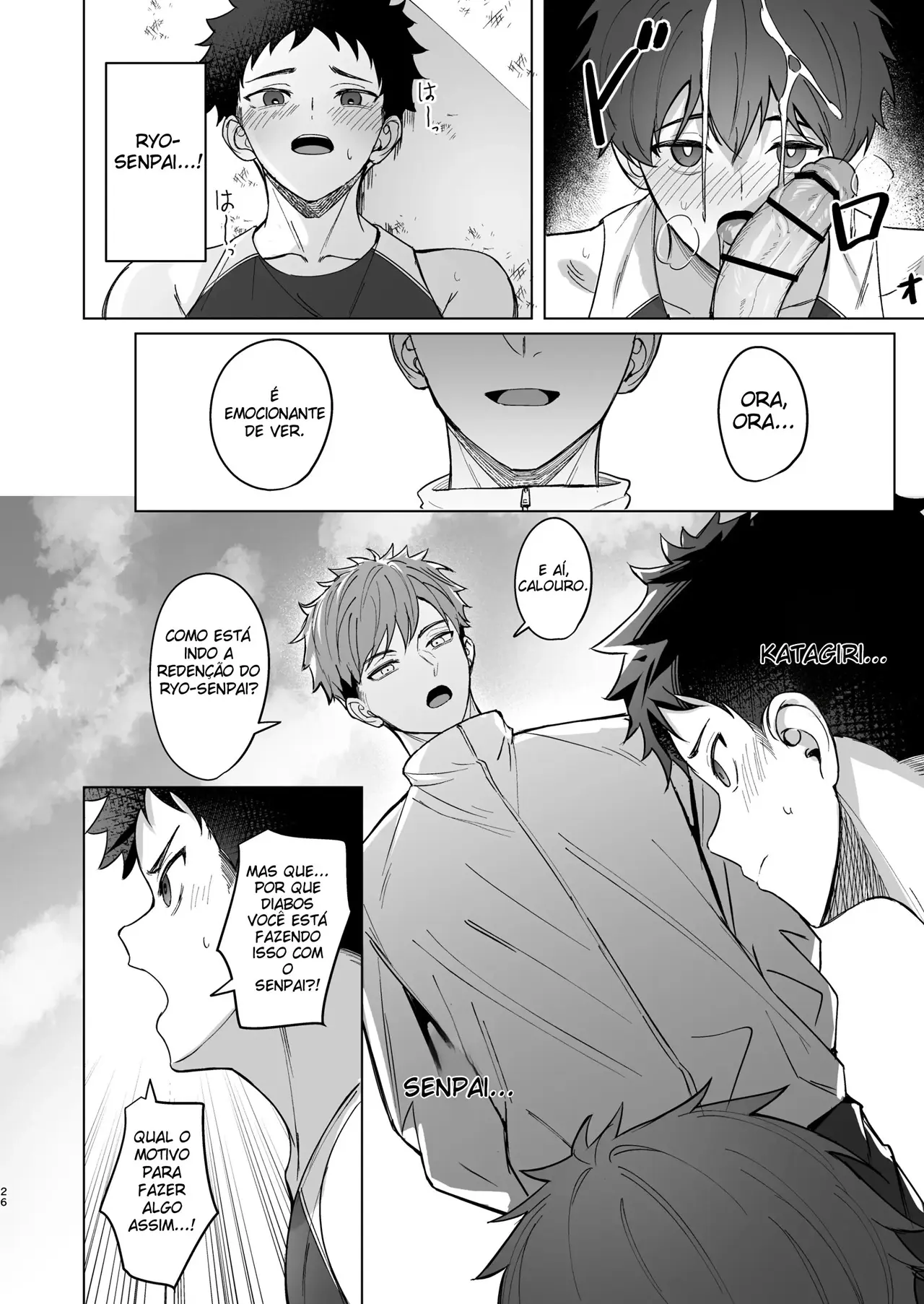 A História Em Que o Senpai Se Torna Nosso Brinquedo Hentai – Página 25