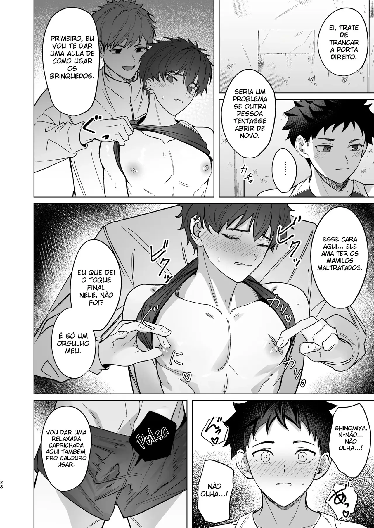 A História Em Que o Senpai Se Torna Nosso Brinquedo Hentai – Página 27