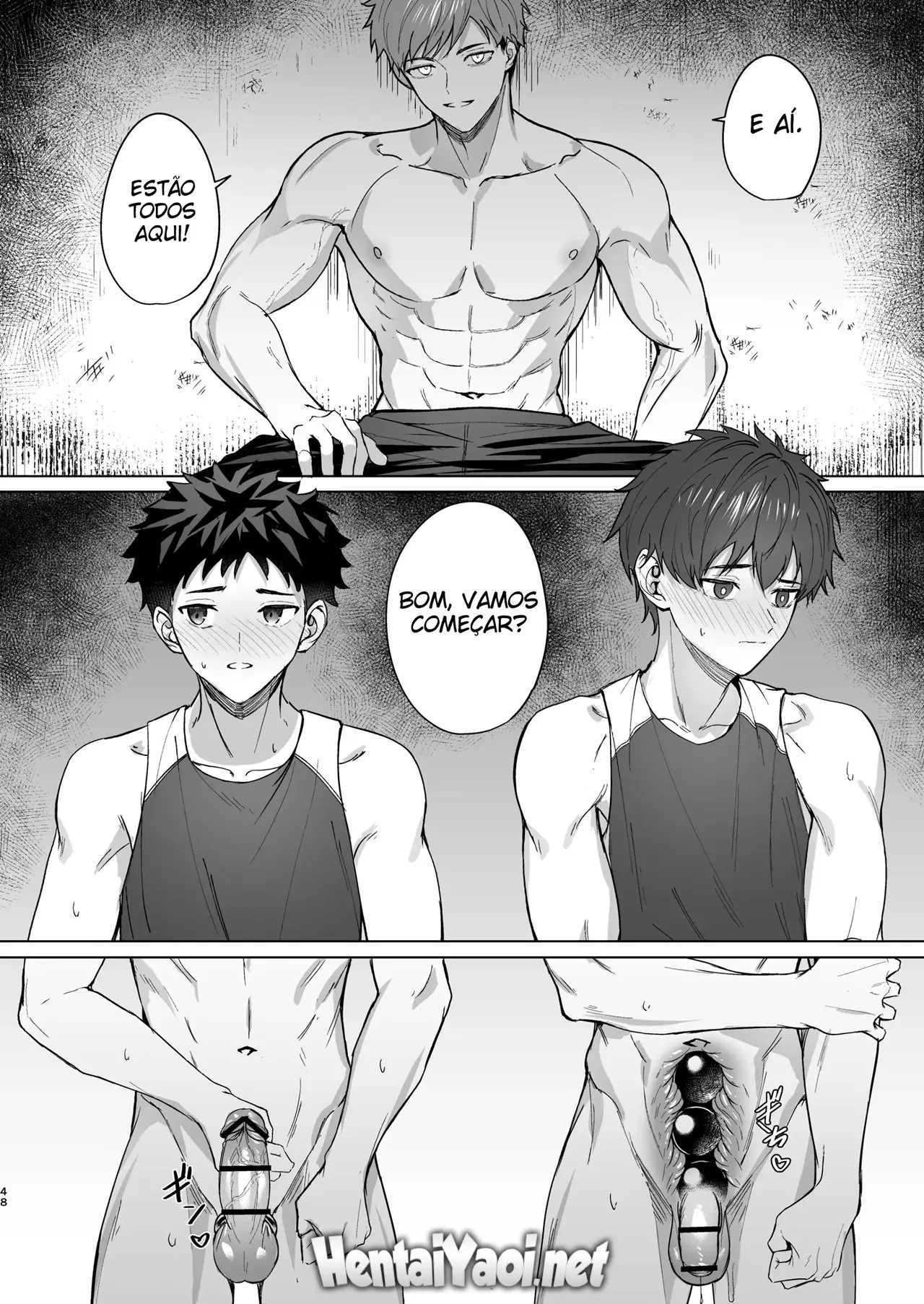 A História Em Que o Senpai Se Torna Nosso Brinquedo Hentai – Página 47