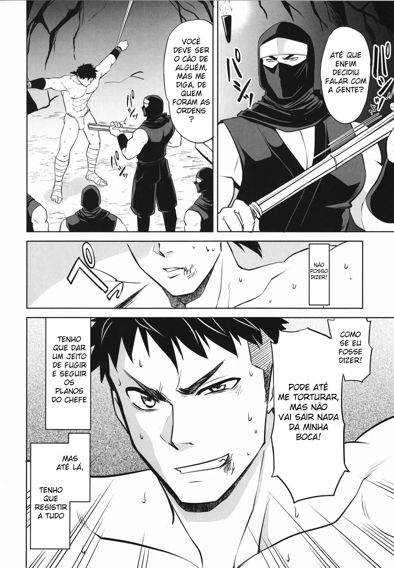 A História Sobre Capturando e Disciplinando um Ninja Hentai – Página 7