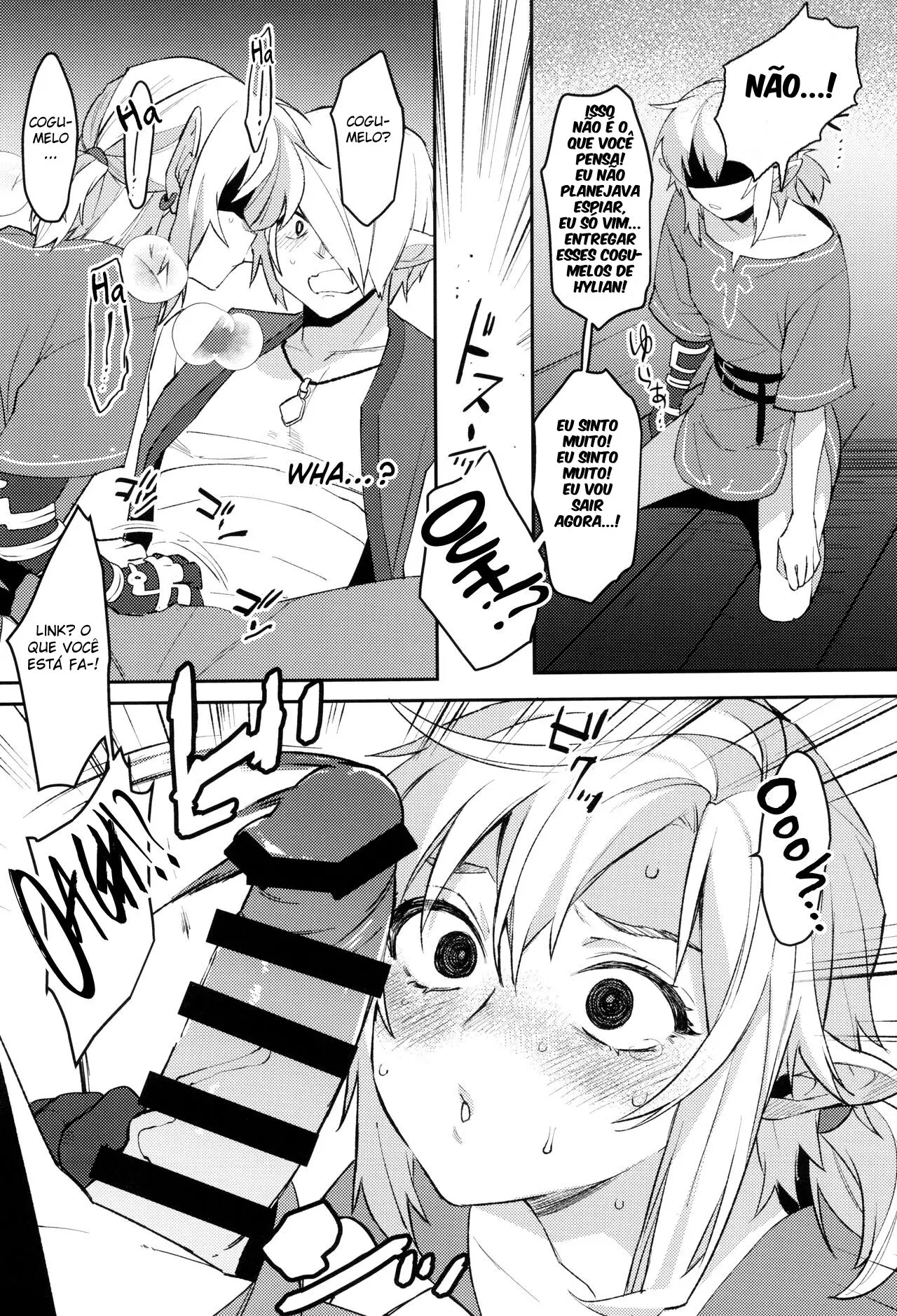 A Lenda de Link : A ”Espada” Em Direção Ao Céu Hentai – Página 7