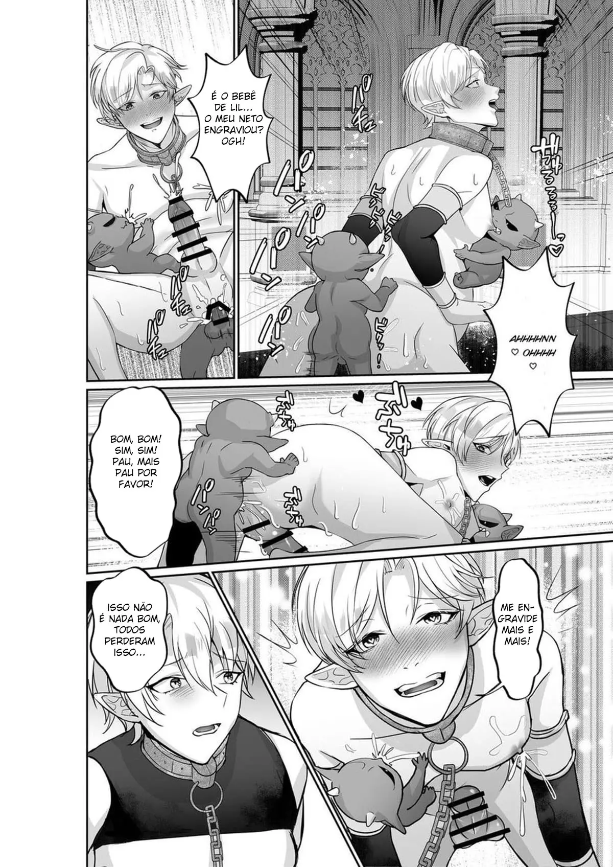 A Queda do Prazer dos Príncipes Élficos Hentai – Página 29