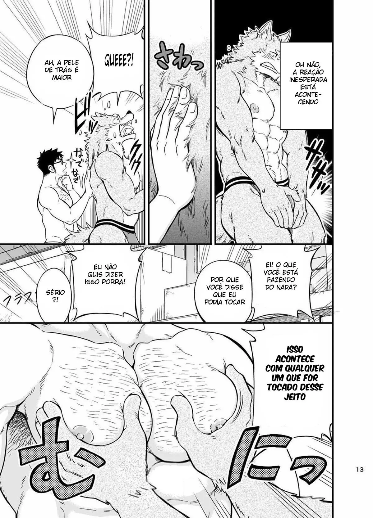 A Situação do Lobisomem Solitário Hentai – Página 14