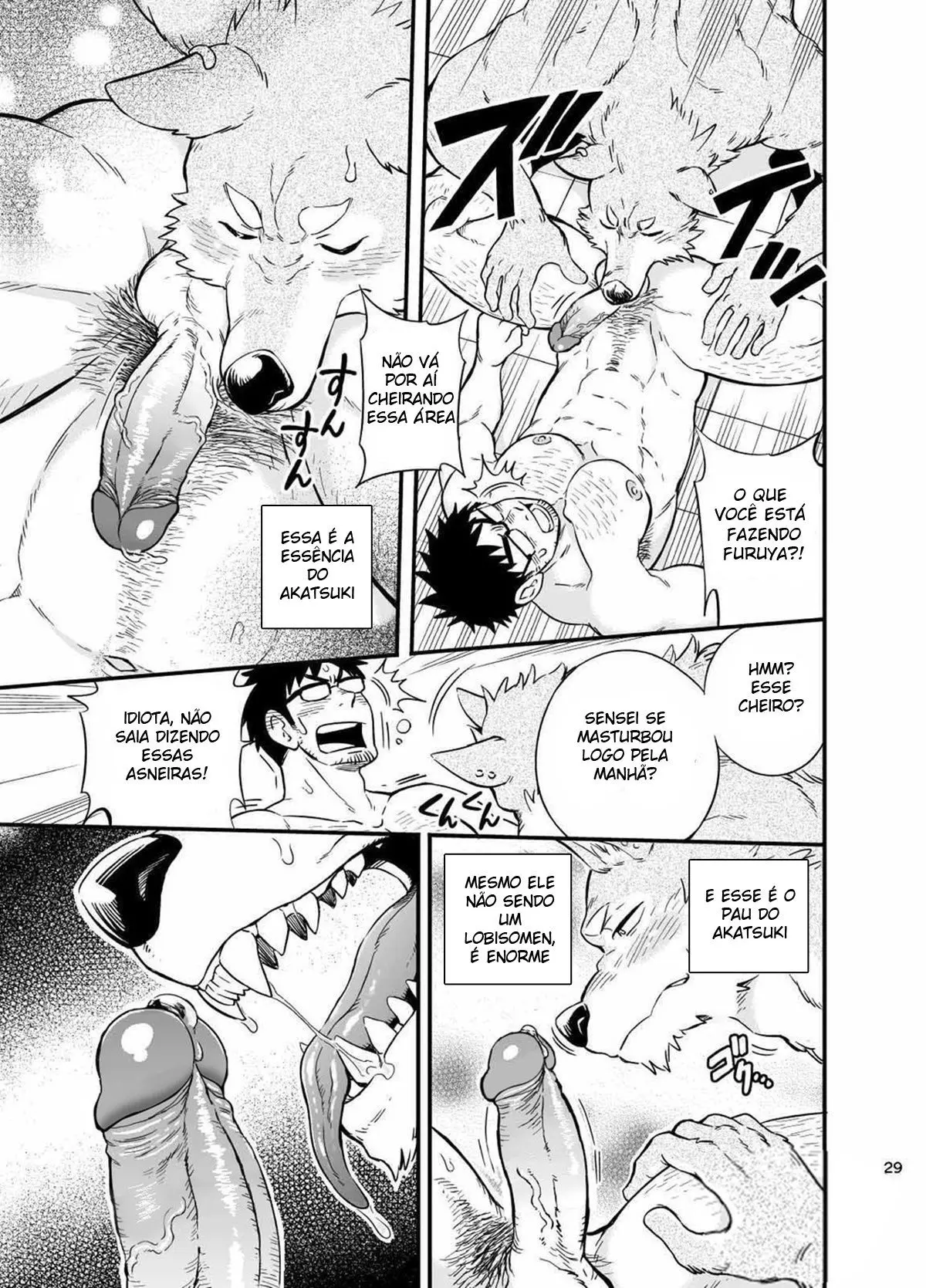 A Situação do Lobisomem Solitário Hentai – Página 30