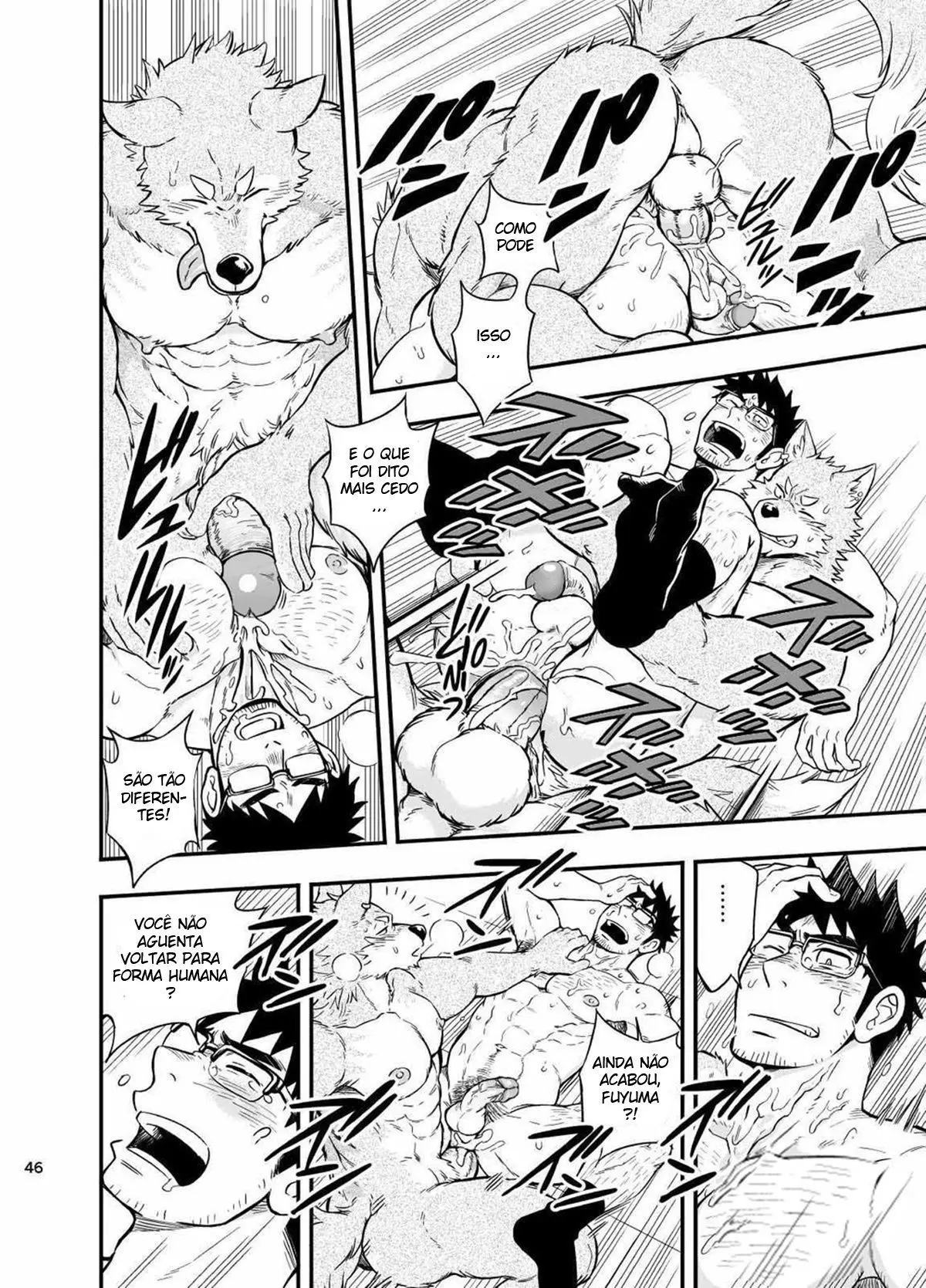 A Situação do Lobisomem Solitário Hentai – Página 47