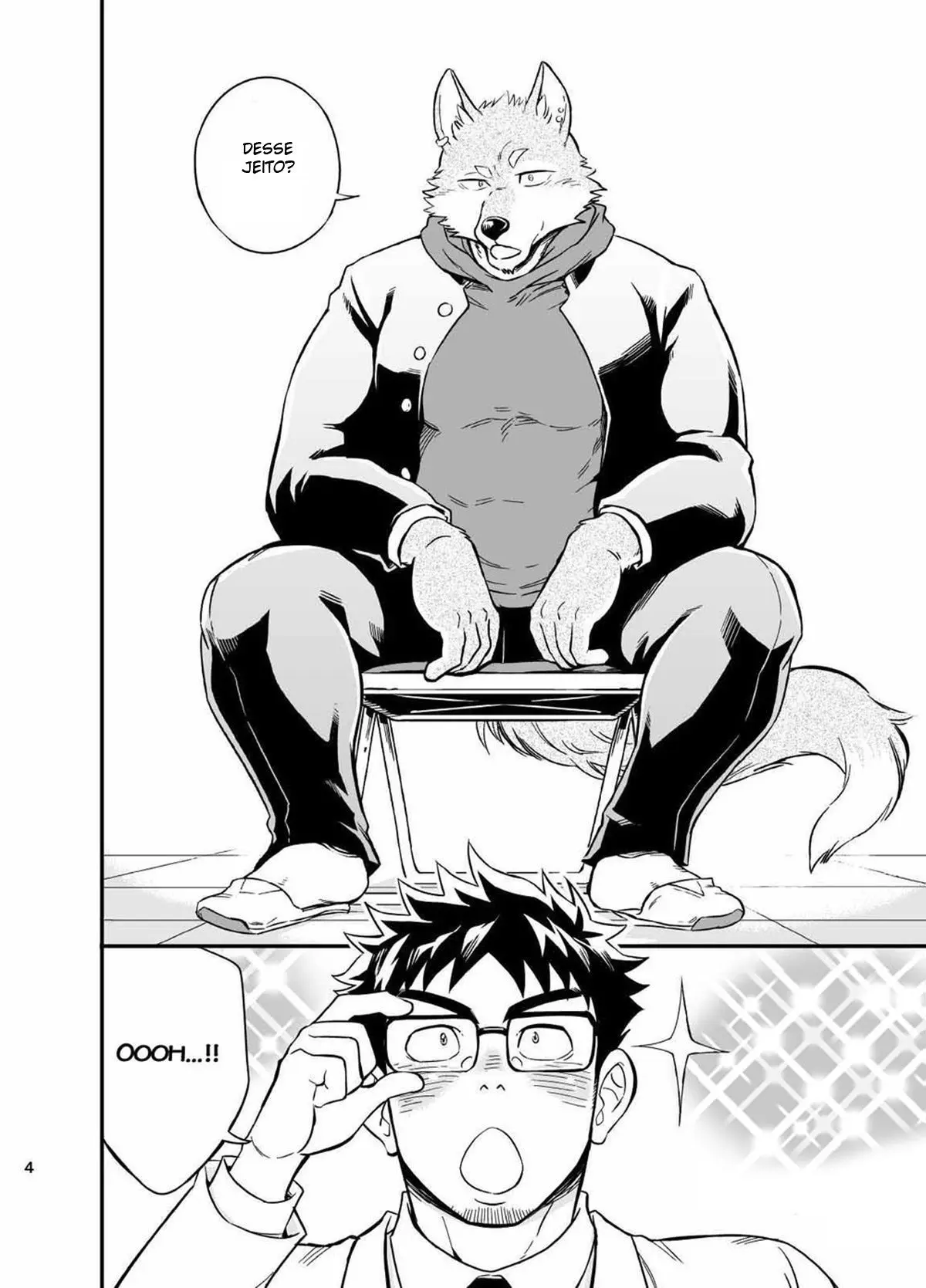 A Situação do Lobisomem Solitário Hentai – Página 5