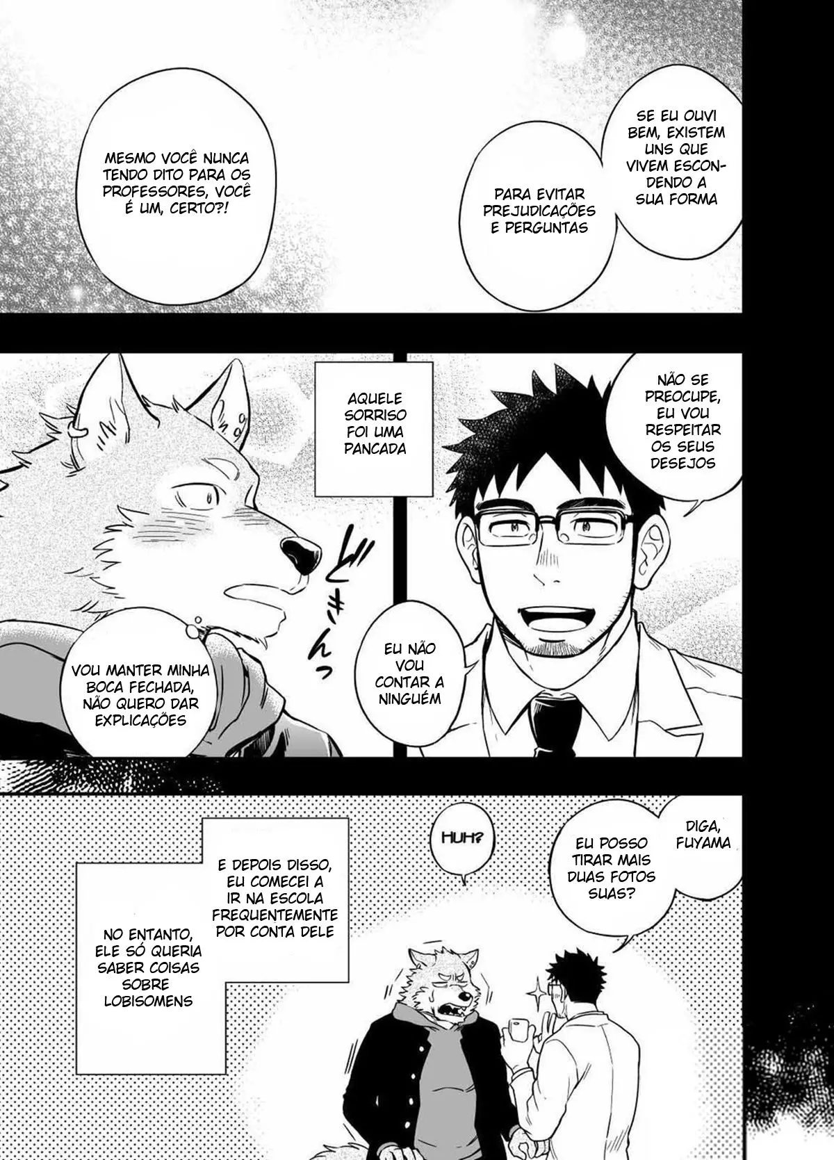 A Situação do Lobisomem Solitário Hentai – Página 8