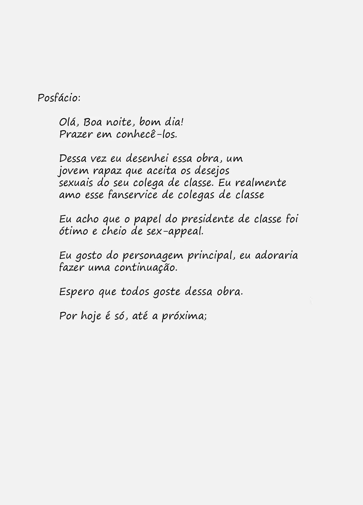 A Vida de um Presidente de Classe Escolar! Hentai – Página 27