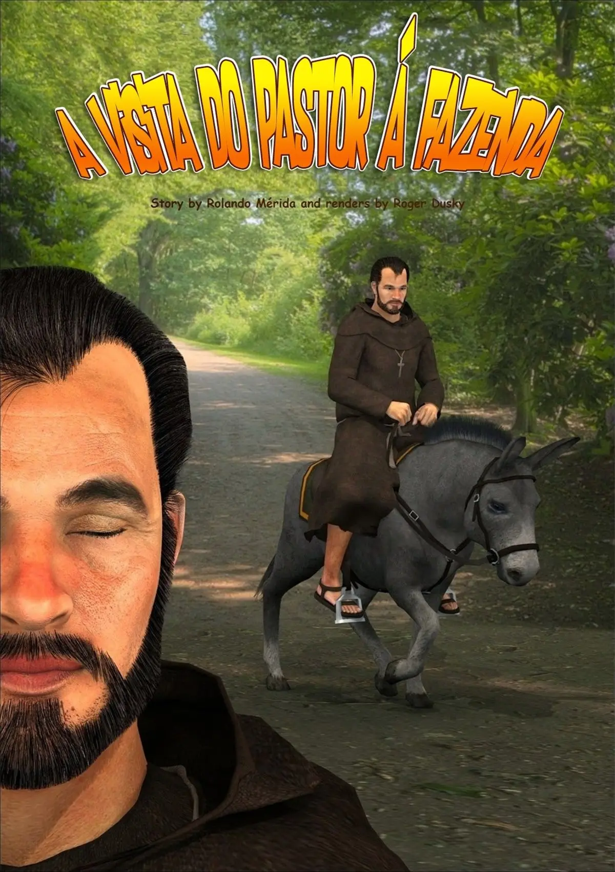 A Visita do Pastor á Fazenda Hentai – Página 1