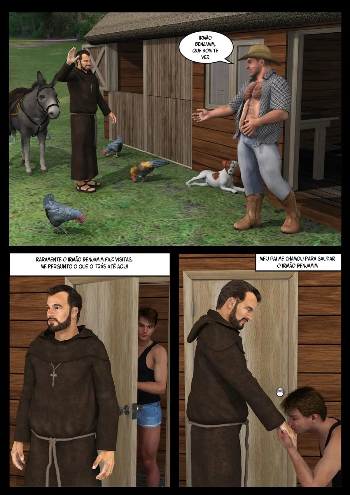 A Visita do Pastor á Fazenda Hentai – Página 2