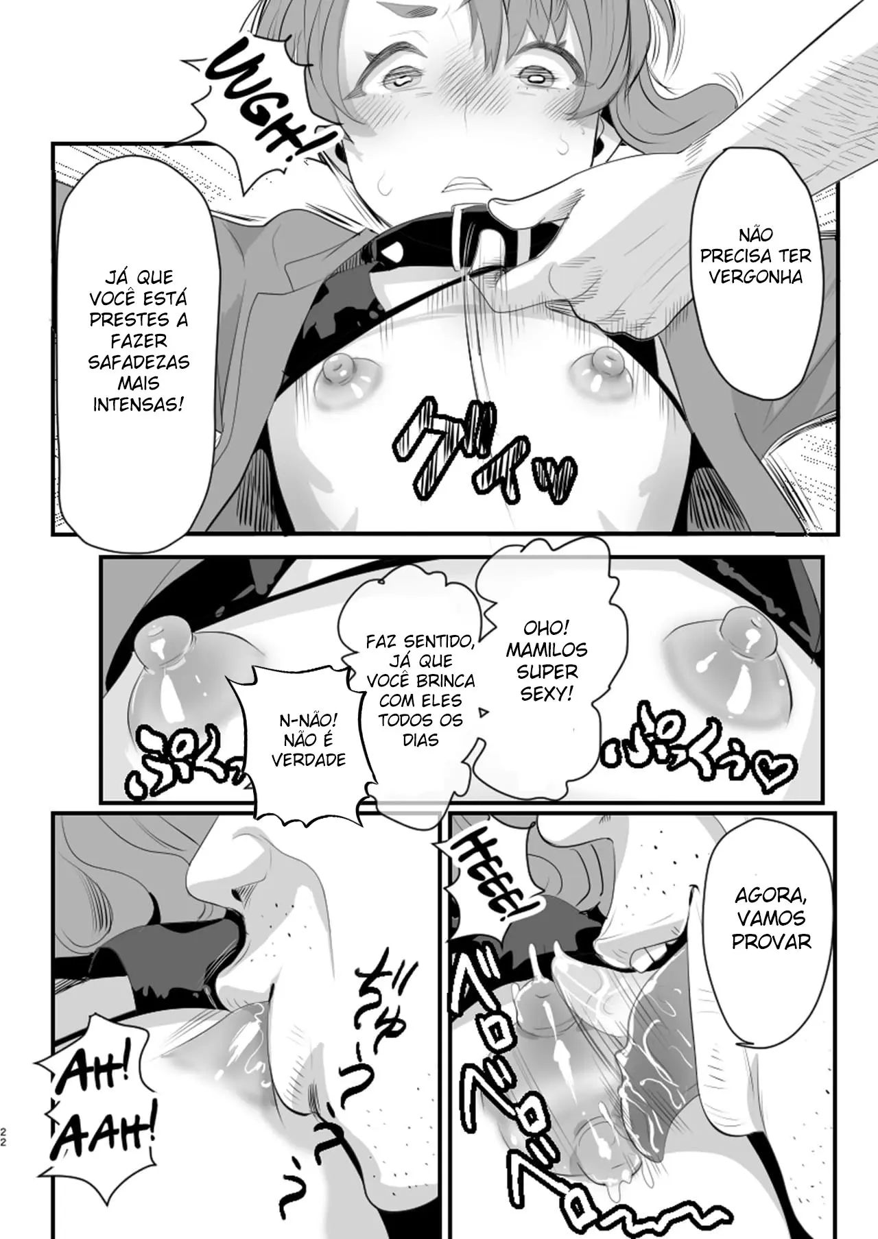 Acabei Sendo Enganado Com Doações Enquanto Fazia Uma Live Como Uma Trap Hentai – Página 22