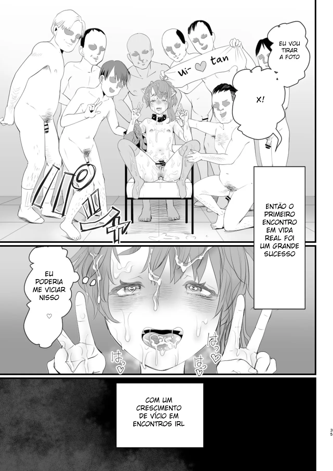 Acabei Sendo Enganado Com Doações Enquanto Fazia Uma Live Como Uma Trap Hentai – Página 35