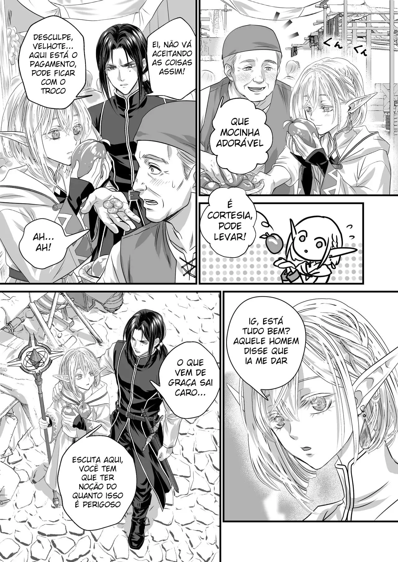Ainda Não Consigo Dar Em Cima do Elfo Inocente Hentai – Página 3