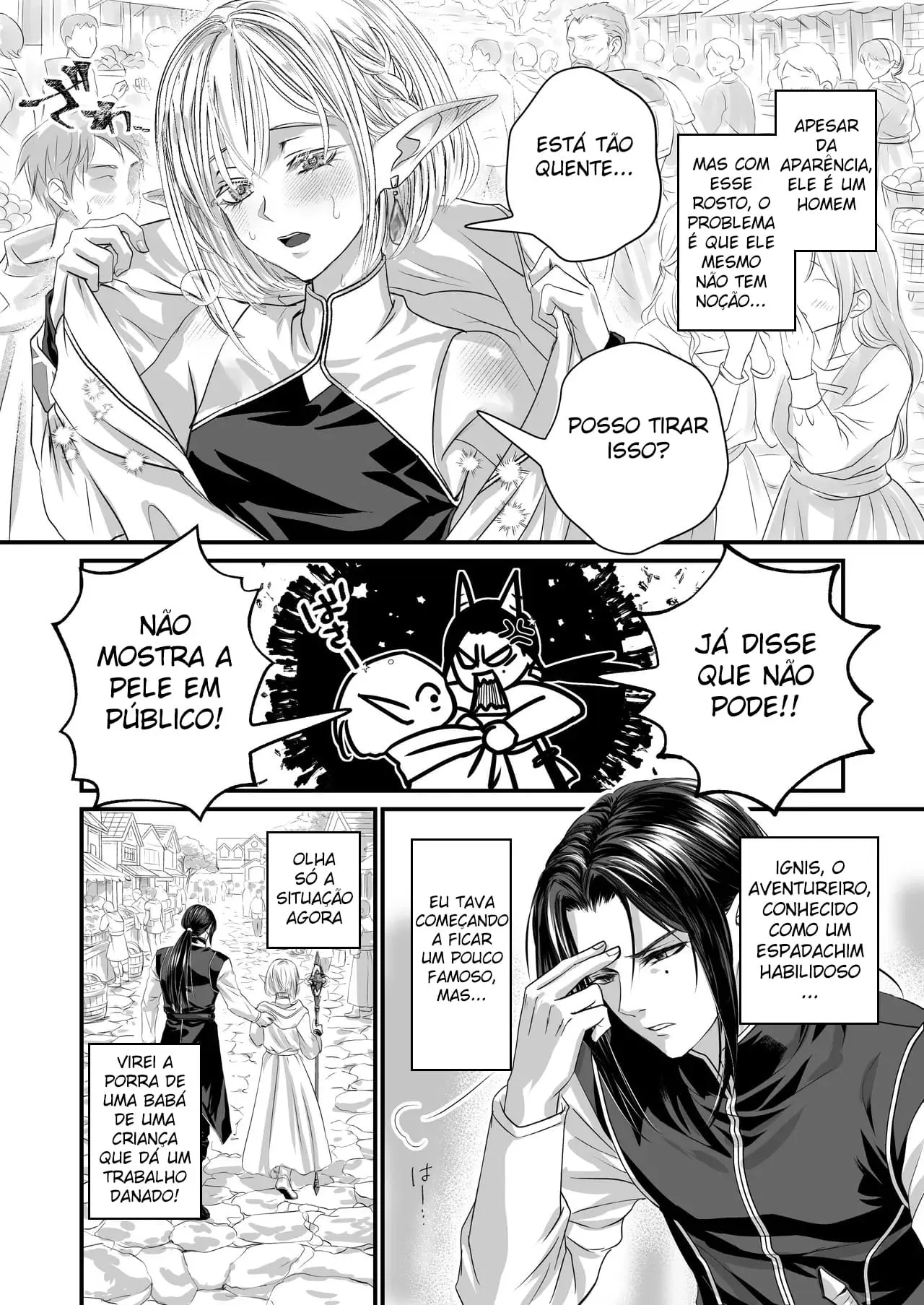 Ainda Não Consigo Dar Em Cima do Elfo Inocente Hentai – Página 4