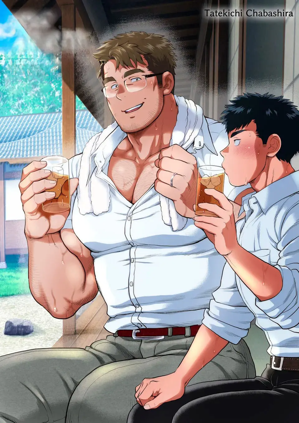 Ajuda Para Outro Dia Dos Pais Hentai – Página 1