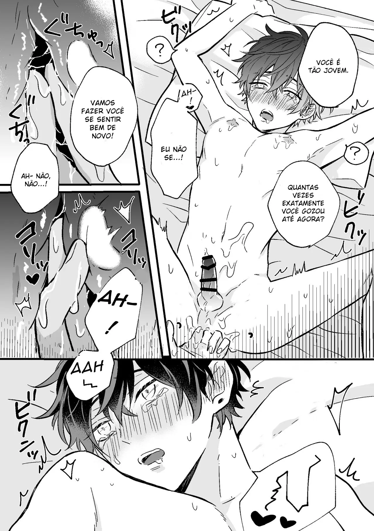 Aluno Corrompido Pelo Sugar Daddy Até Virar uma Vadia Hentai – Página 15