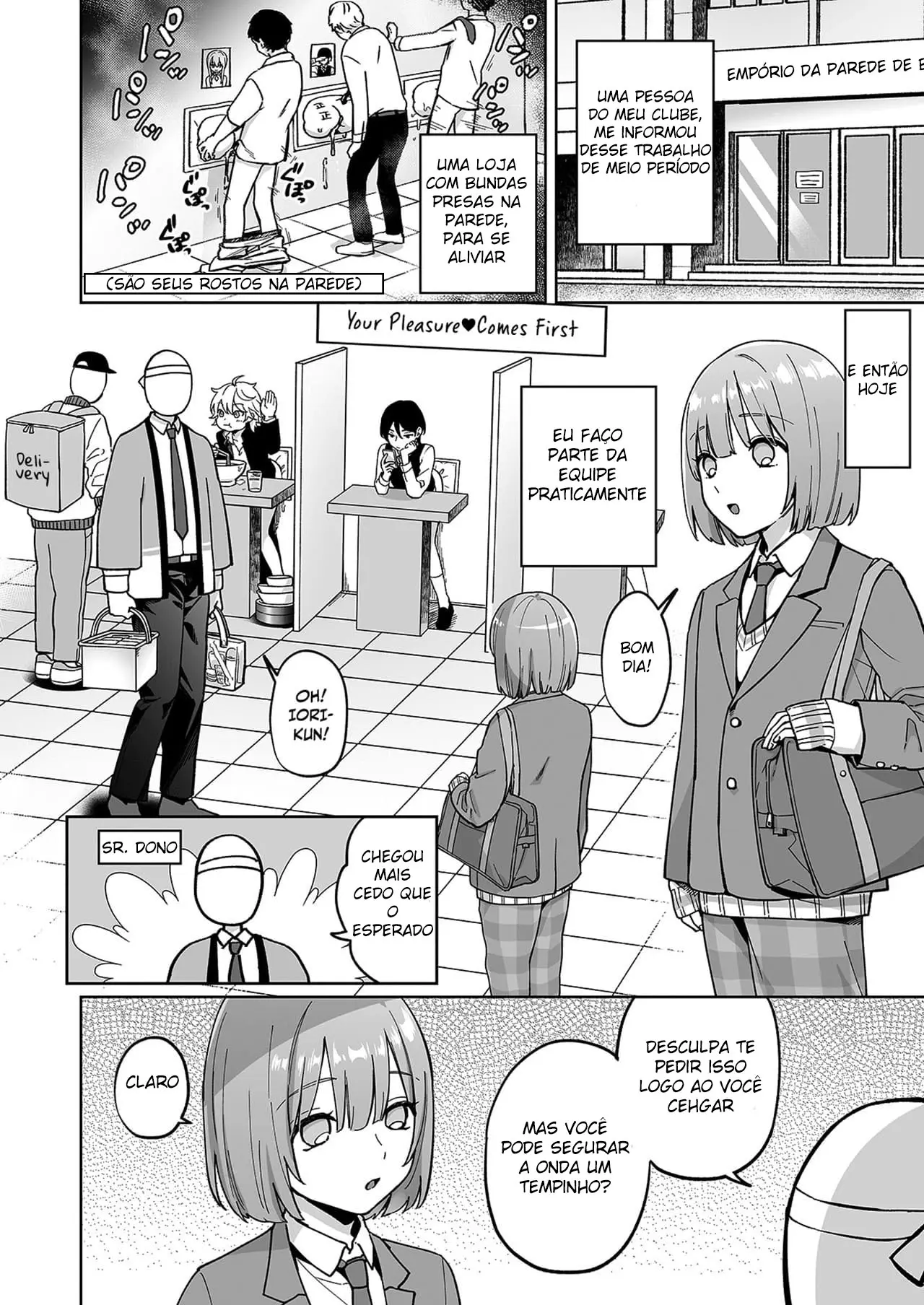 Amante de Bundas na Parede ♥ Hentai – Página 3