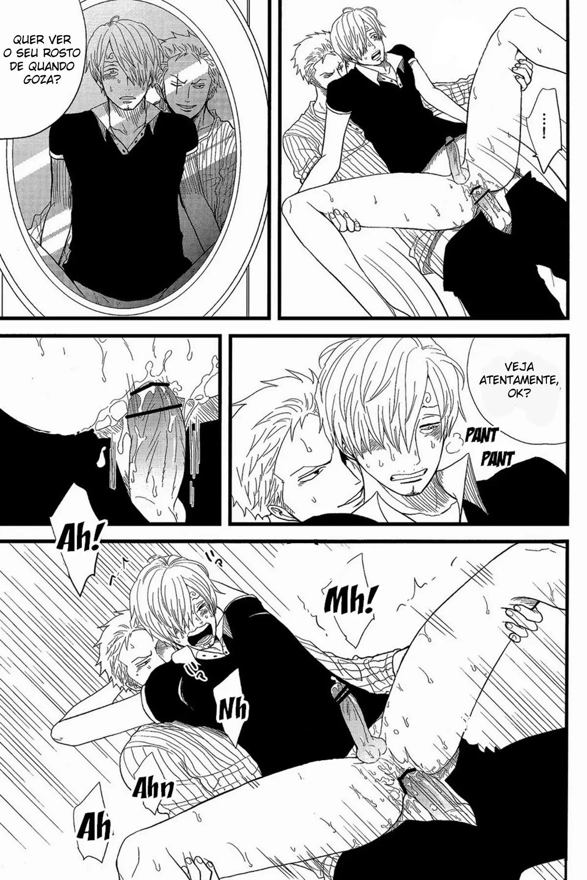 Aniversário no Banheiro do Bar Hentai – Página 17