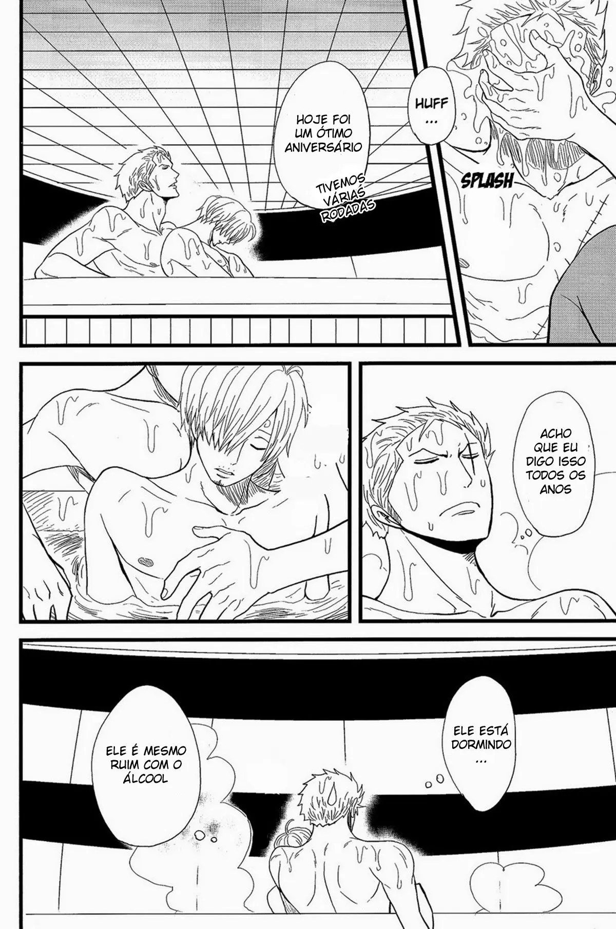 Aniversário no Banheiro do Bar Hentai – Página 20