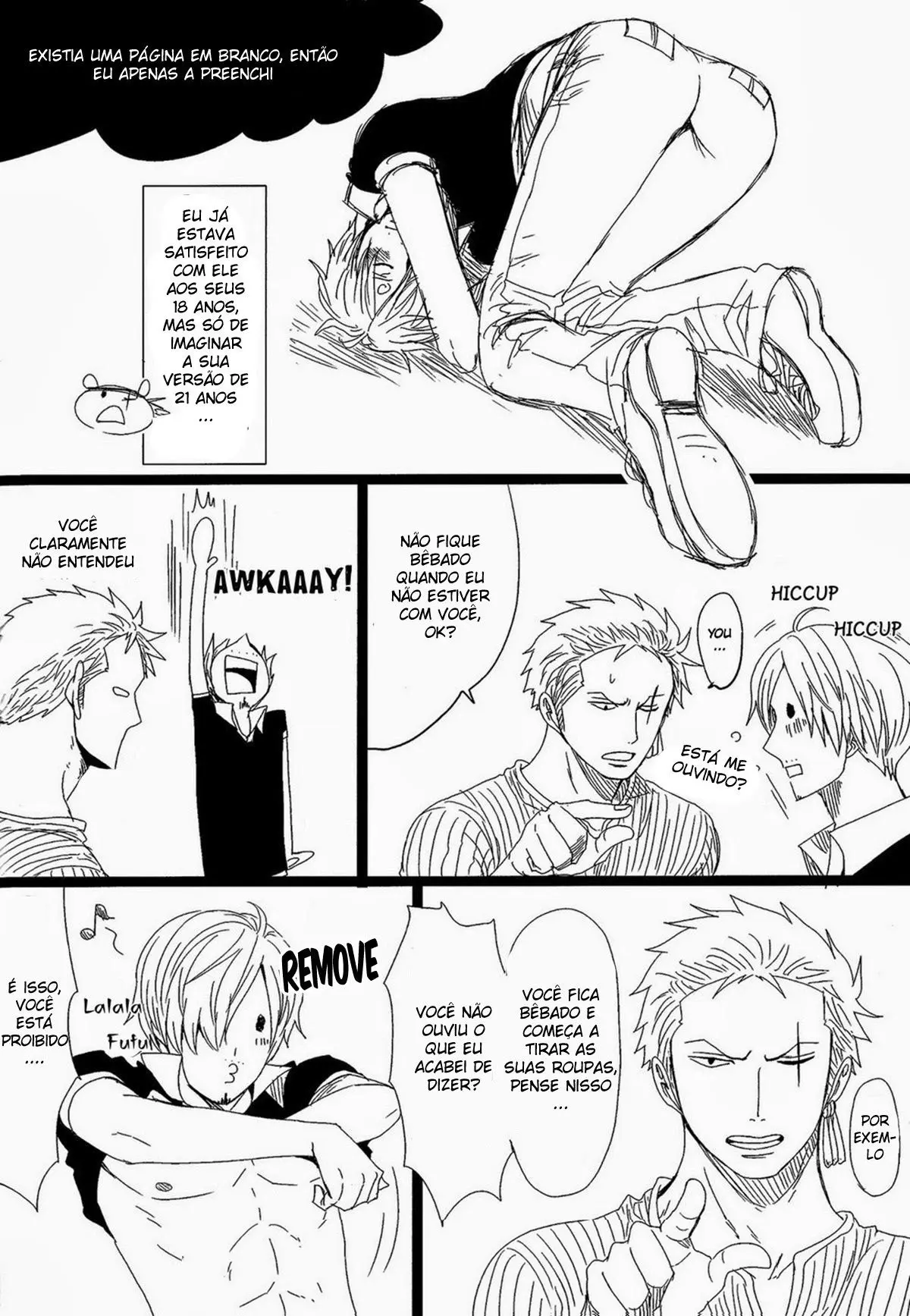 Aniversário no Banheiro do Bar Hentai – Página 22