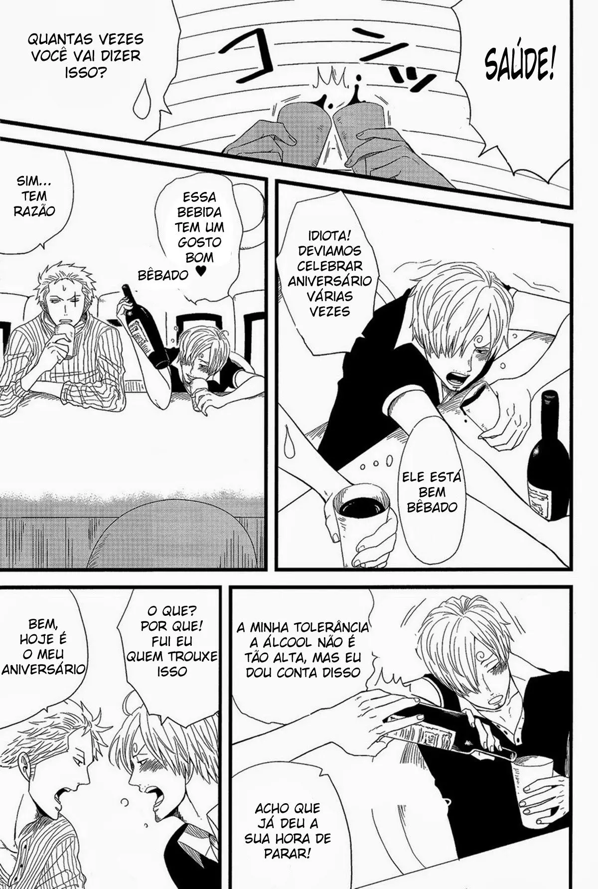 Aniversário no Banheiro do Bar Hentai – Página 3