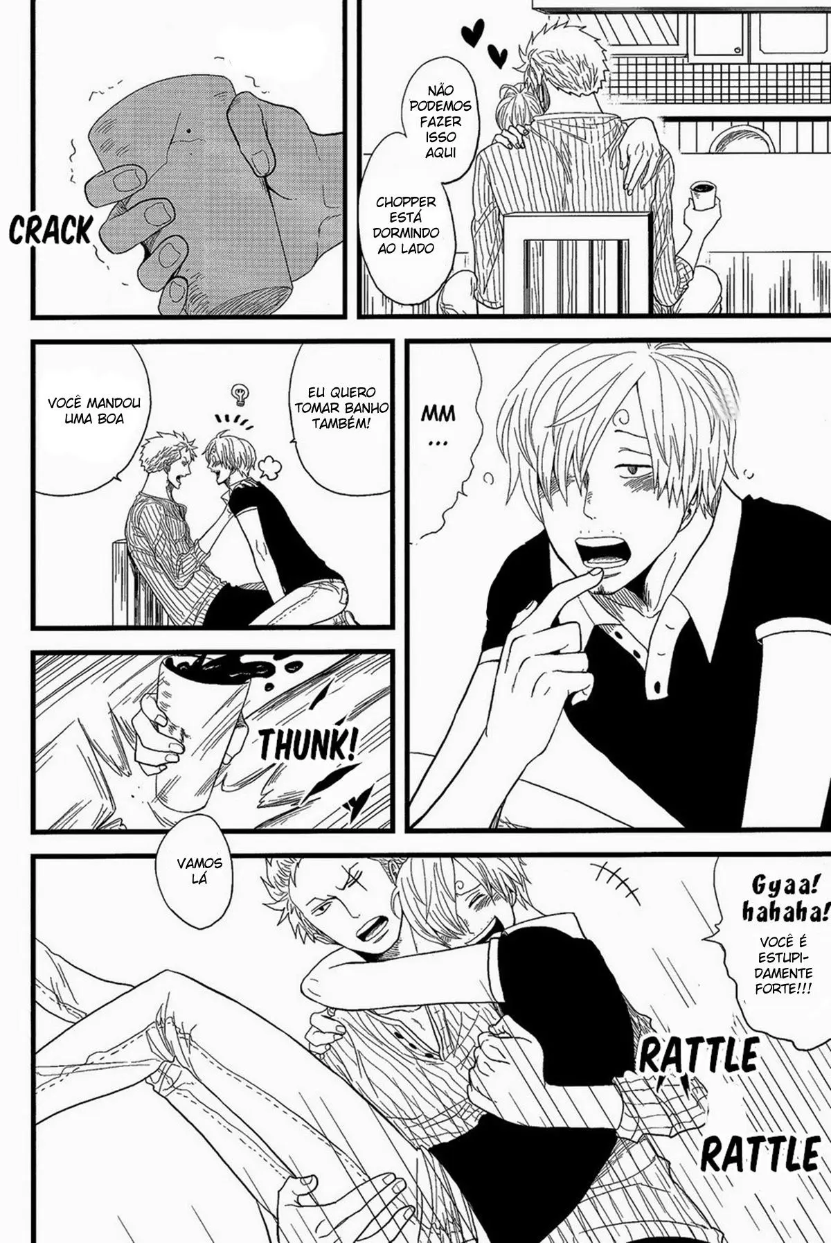 Aniversário no Banheiro do Bar Hentai – Página 8