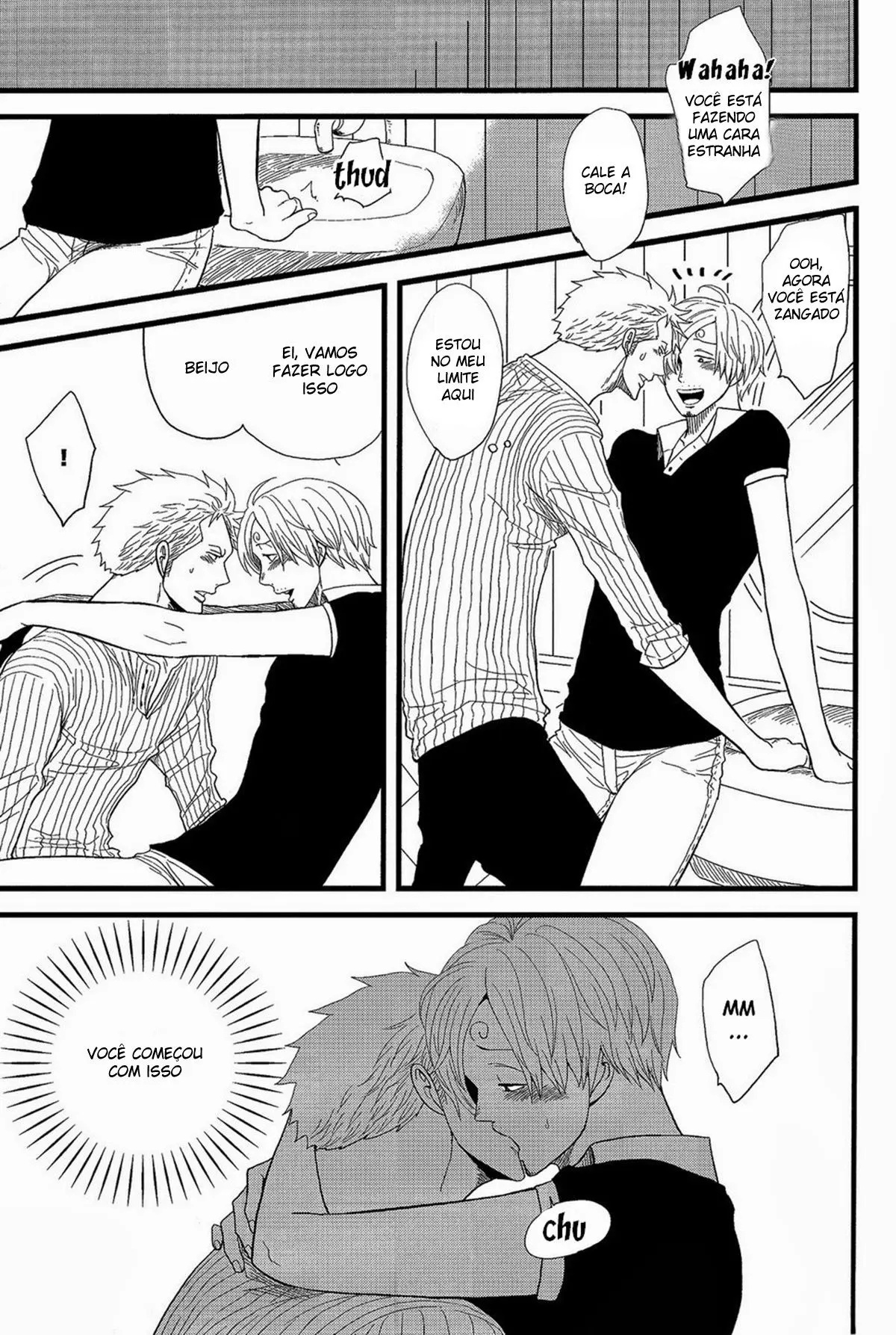 Aniversário no Banheiro do Bar Hentai – Página 9