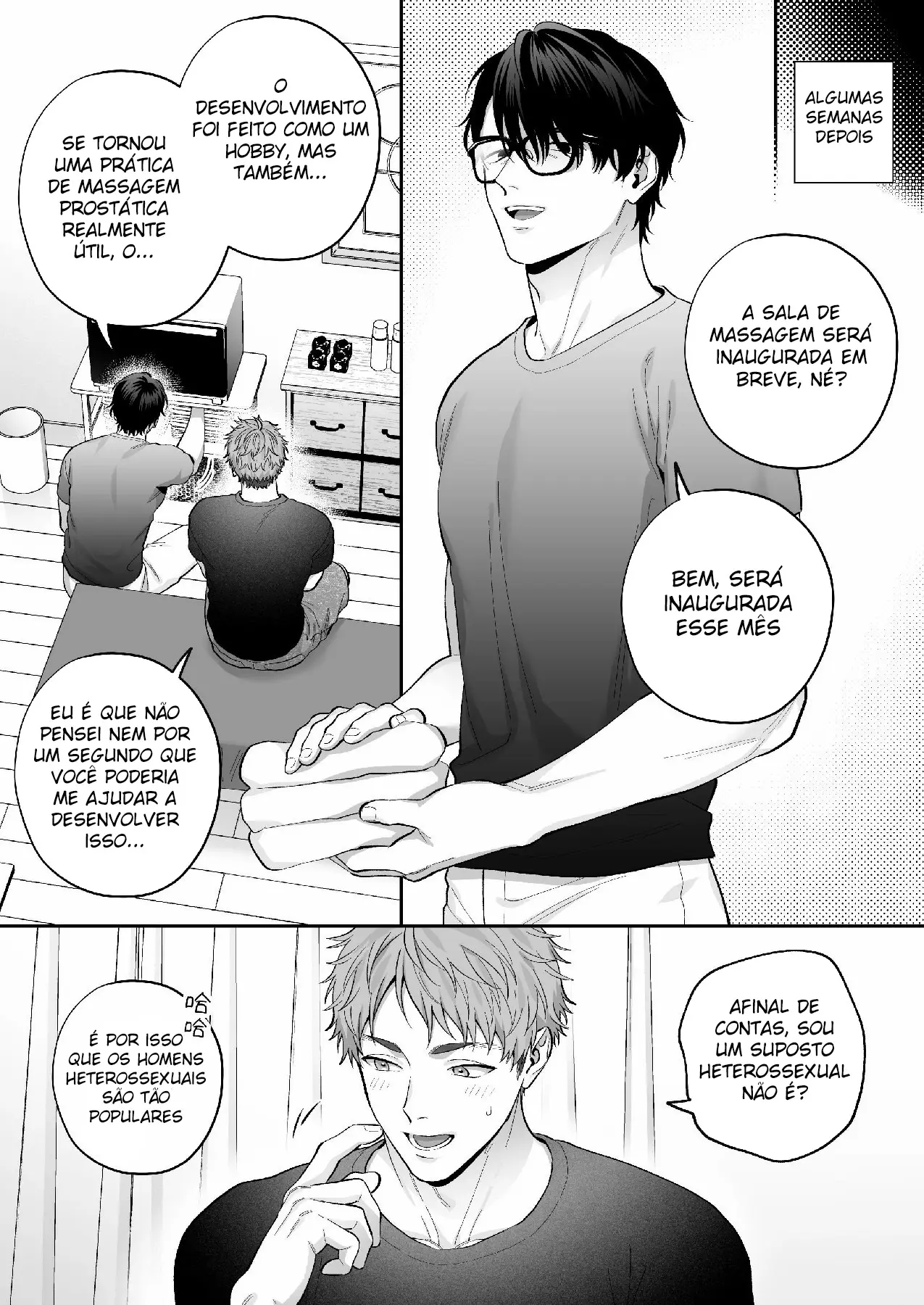 Ao-kun se Apaixona Pelo Pau ~ Hétero Buscando Aprovação Posta um Vídeo com Vibrador e Se Vicia Hentai – Página 12