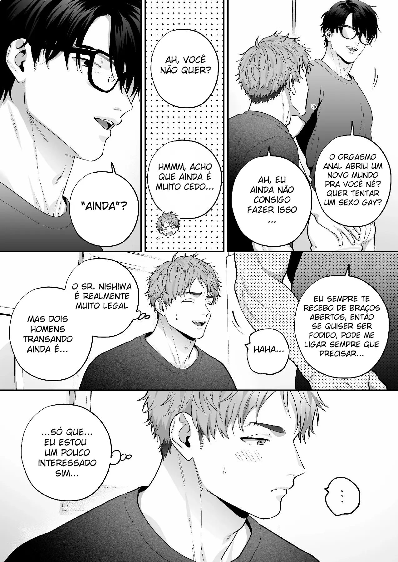 Ao-kun se Apaixona Pelo Pau ~ Hétero Buscando Aprovação Posta um Vídeo com Vibrador e Se Vicia Hentai – Página 13