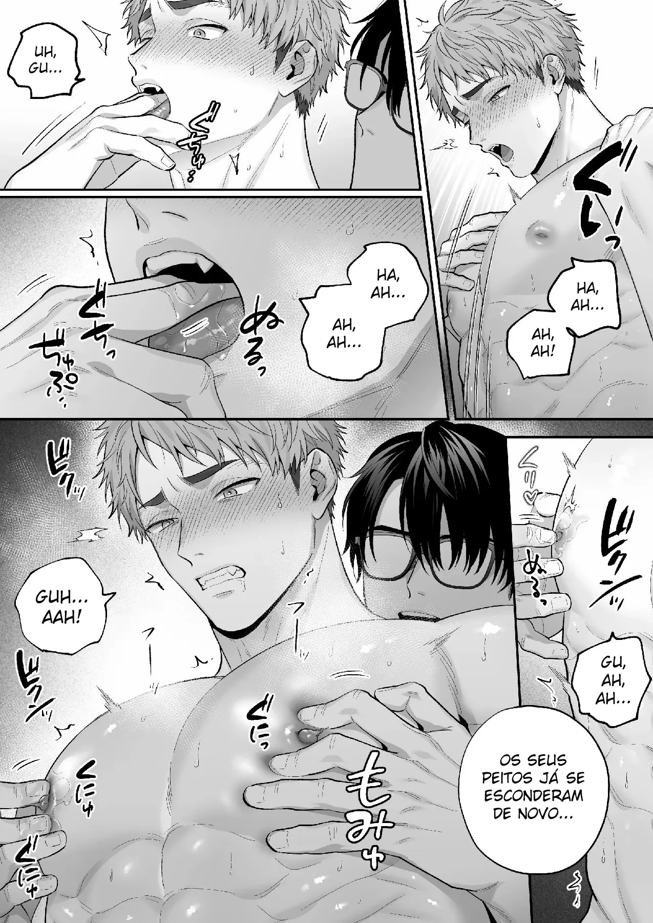 Ao-kun se Apaixona Pelo Pau ~ Hétero Buscando Aprovação Posta um Vídeo com Vibrador e Se Vicia Hentai – Página 50