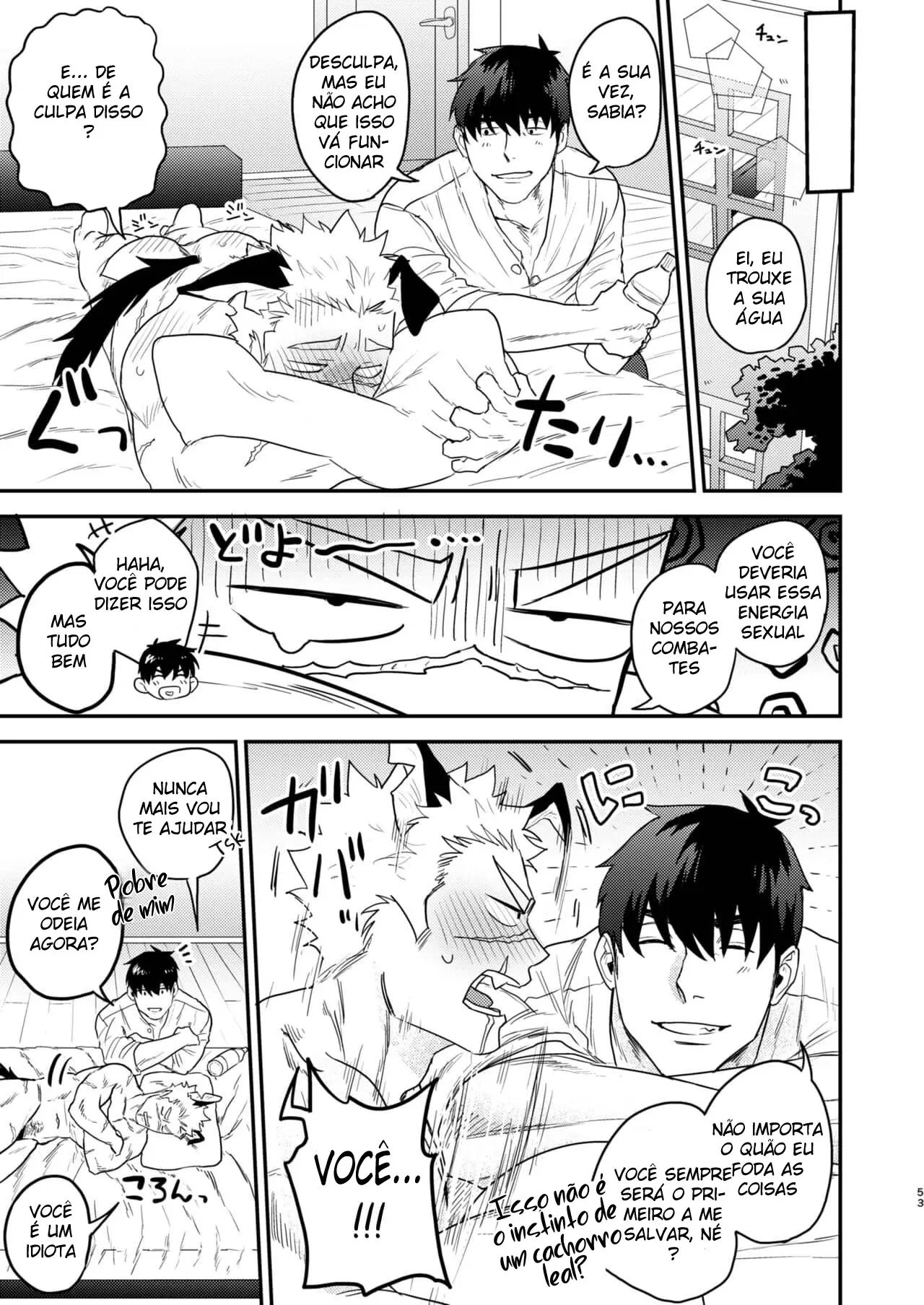 Aparentemente, Meu Cachorro Está No Cio Hentai – Página 50 Aparentemente, Meu Cachorro Está No Cio Hentai – Página 50